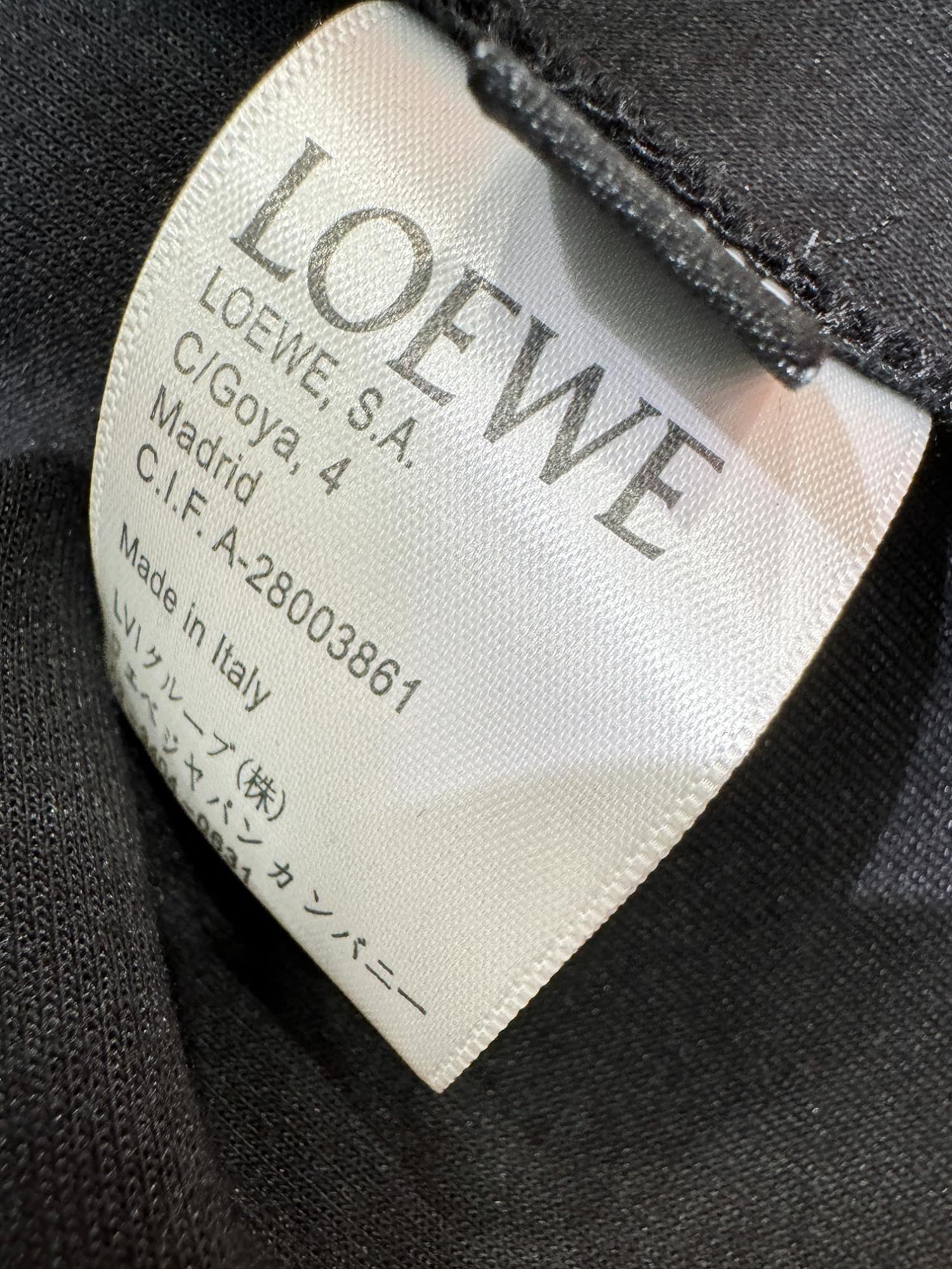 LOEWE罗意威2024ss秋冬新品长袖翻领Polo衫原版五金三标齐全！Logo重工刺绣经典Logo设计