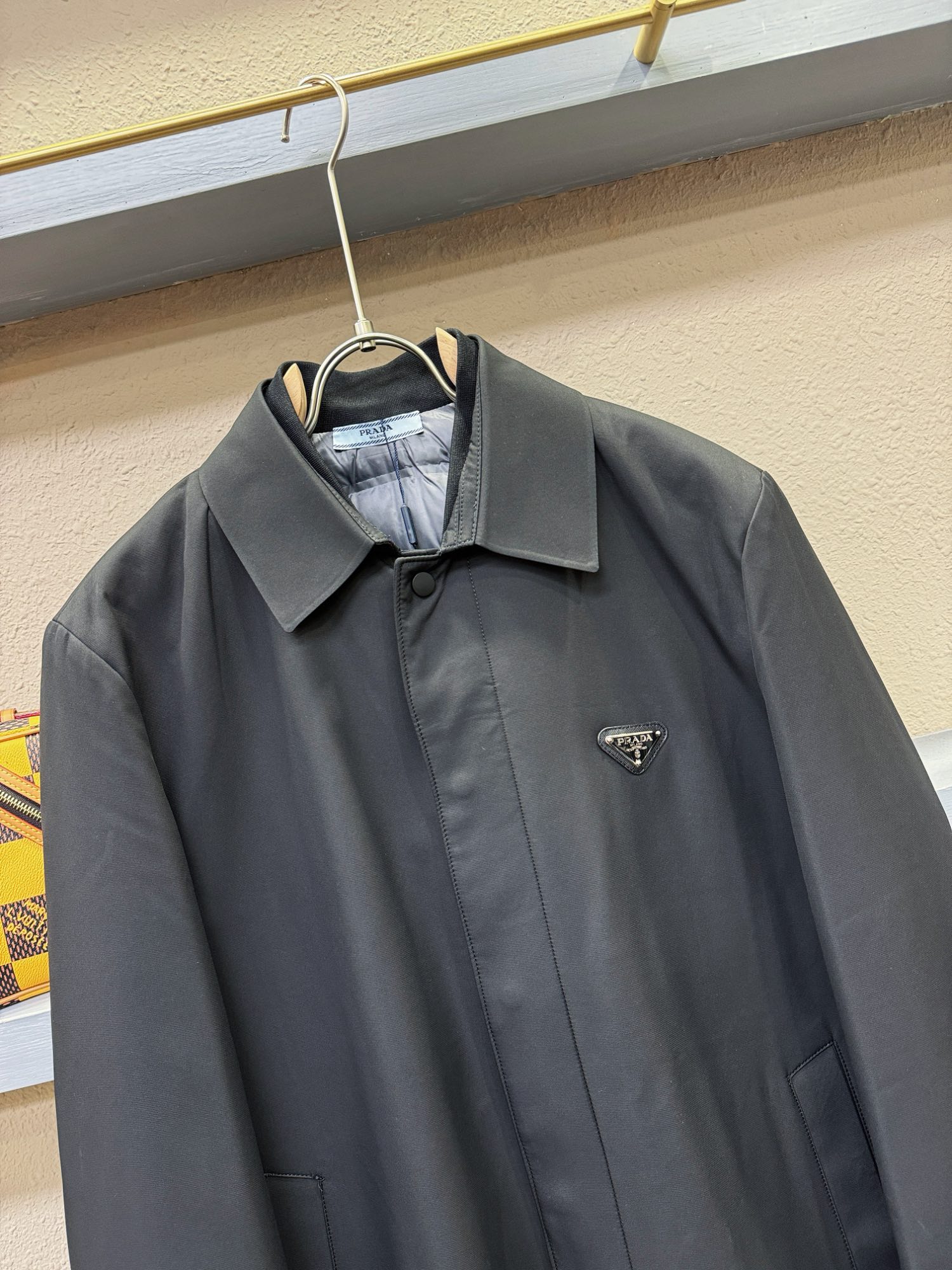 PRADA 普拉达 24ss秋冬新款中长款棉服外套,超A外套 5