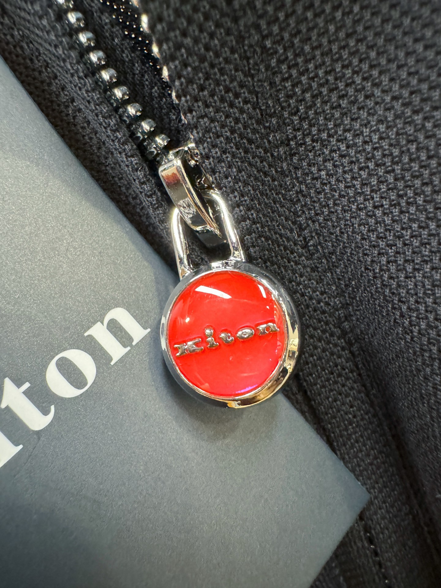 Kiton 高端主线系列 男士翻领短袖POLO衫服装,男 4