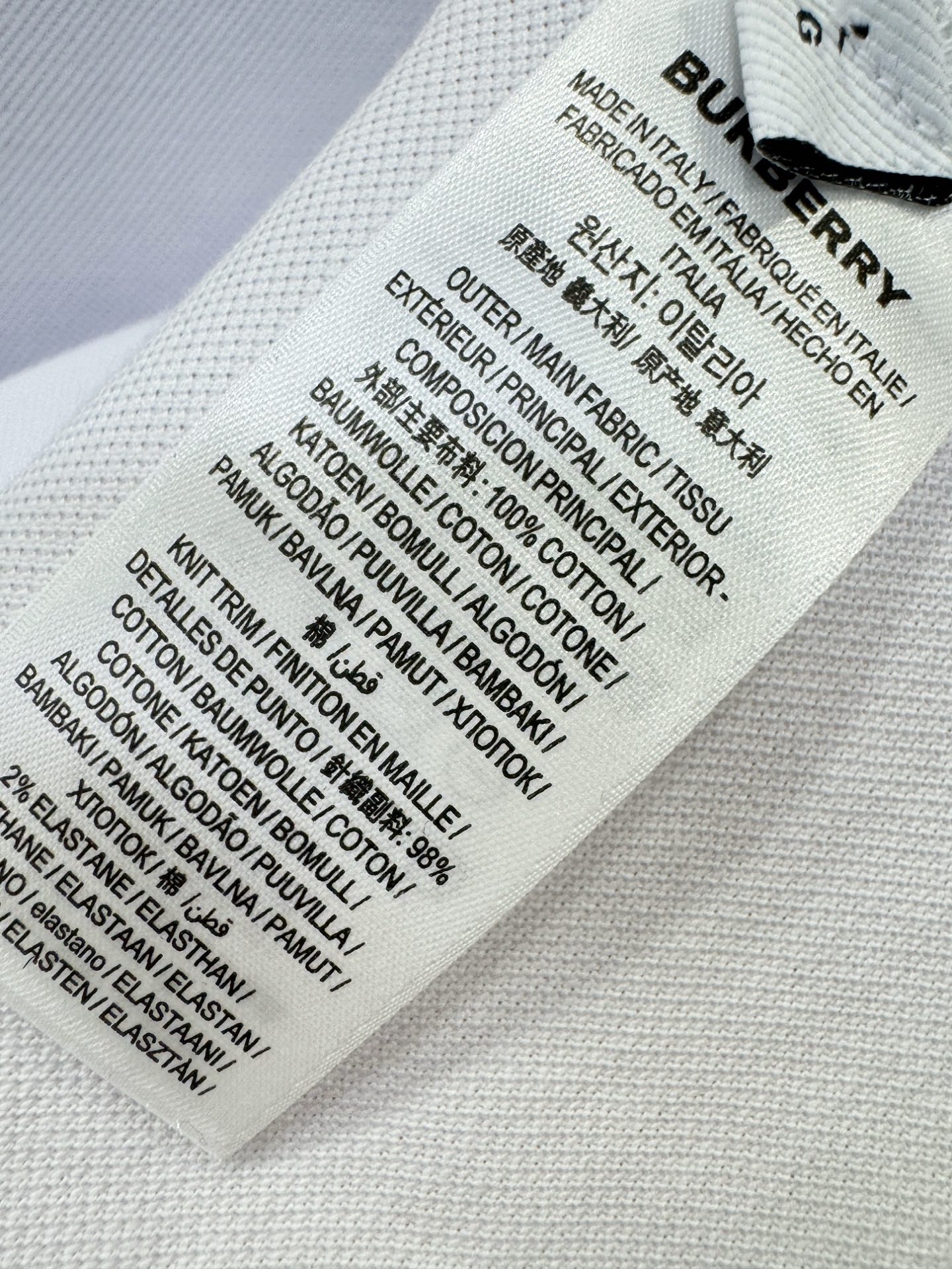 BURBERRY 高端主线系列 男士翻领短袖POLO衫服装,男,burberry 8