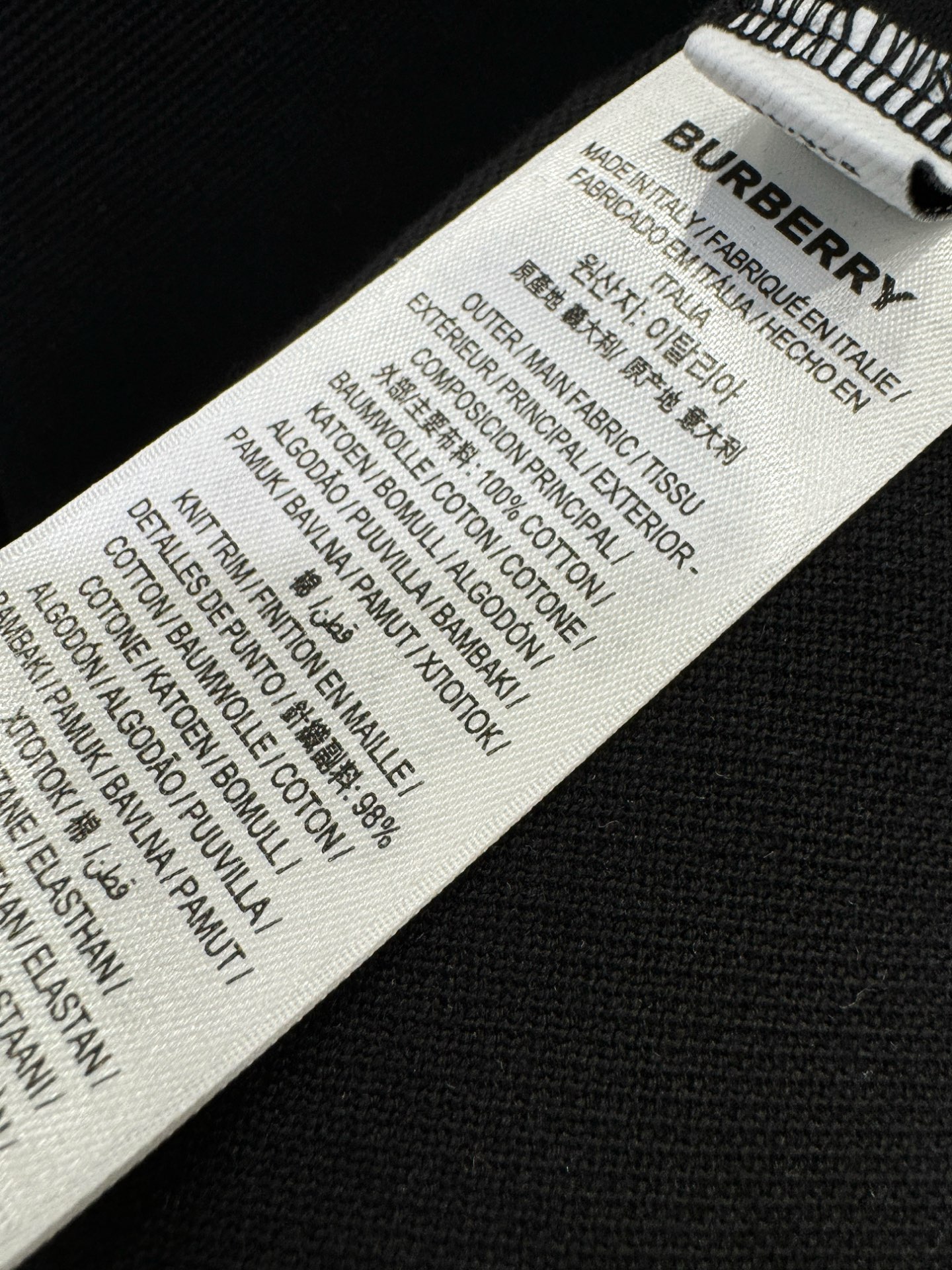 BURBERRY 高端主线系列 男士短袖POLO衫服装,男,burberry 8