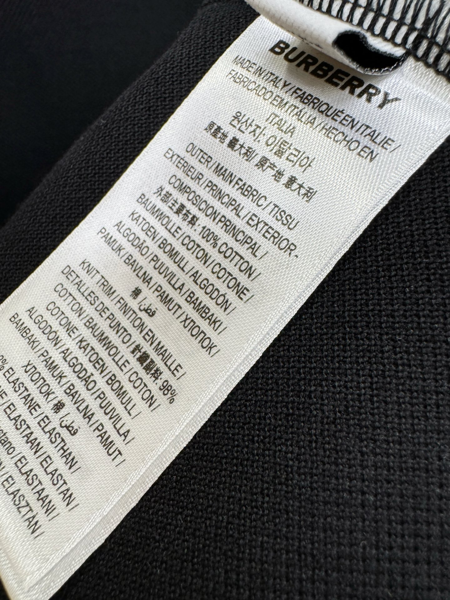 BURBERRY 高端主线系列 男士翻领短袖POLO衫服装,男,burberry 5