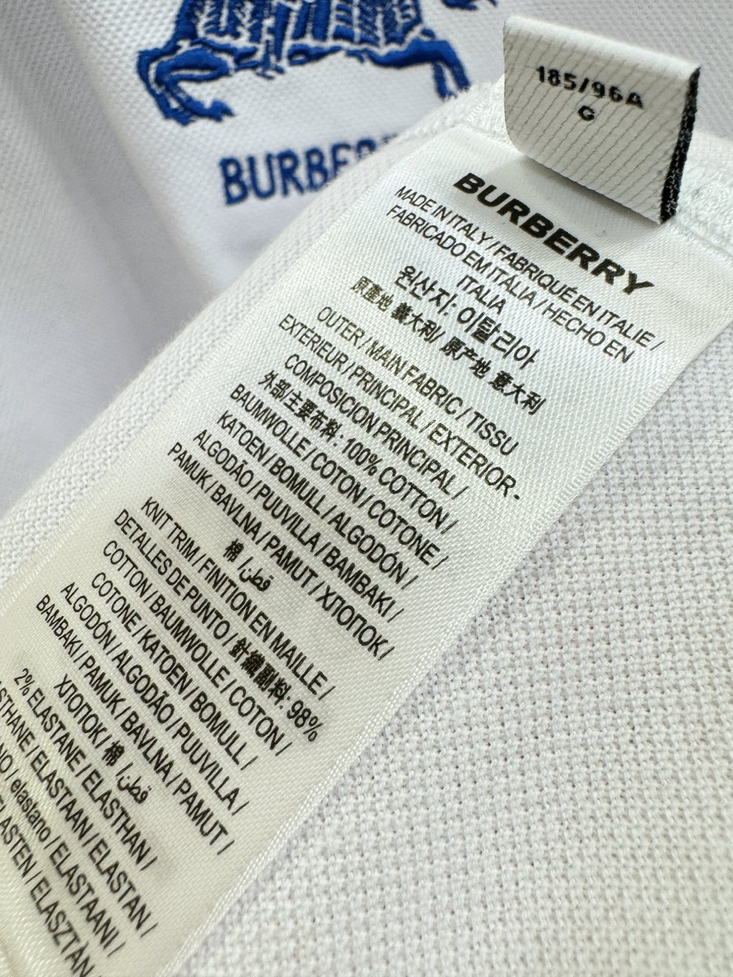 BURBERRY 高端主线系列 男士翻领短袖POLO衫服装,男,burberry 7