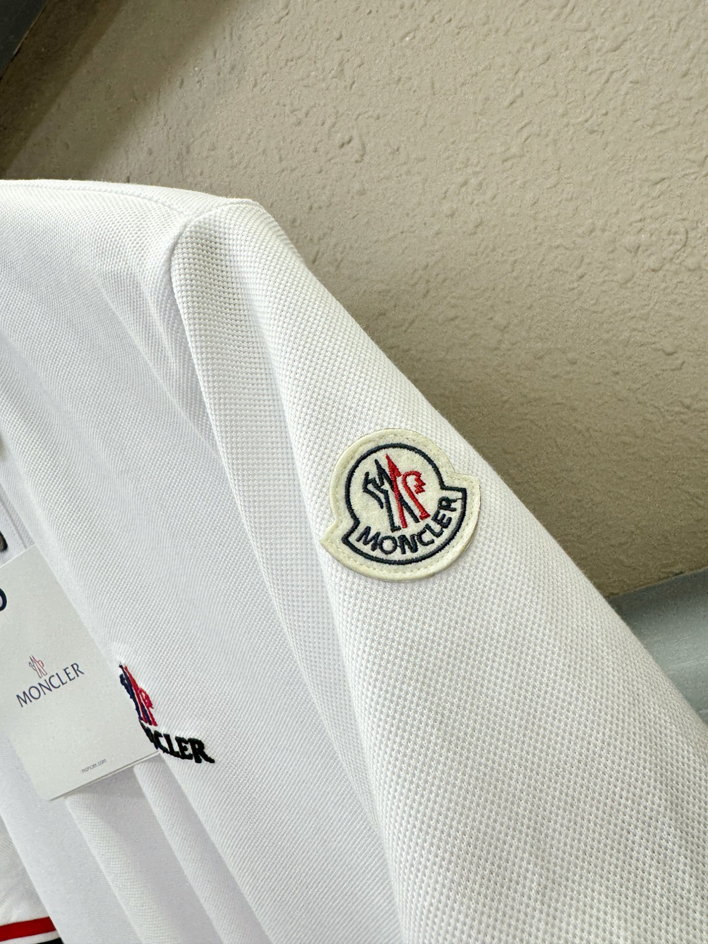  Moncler蒙口 2025官方春夏新款 男士翻领短袖POLO衫，胸口精致Logo，高端主线系列，进口