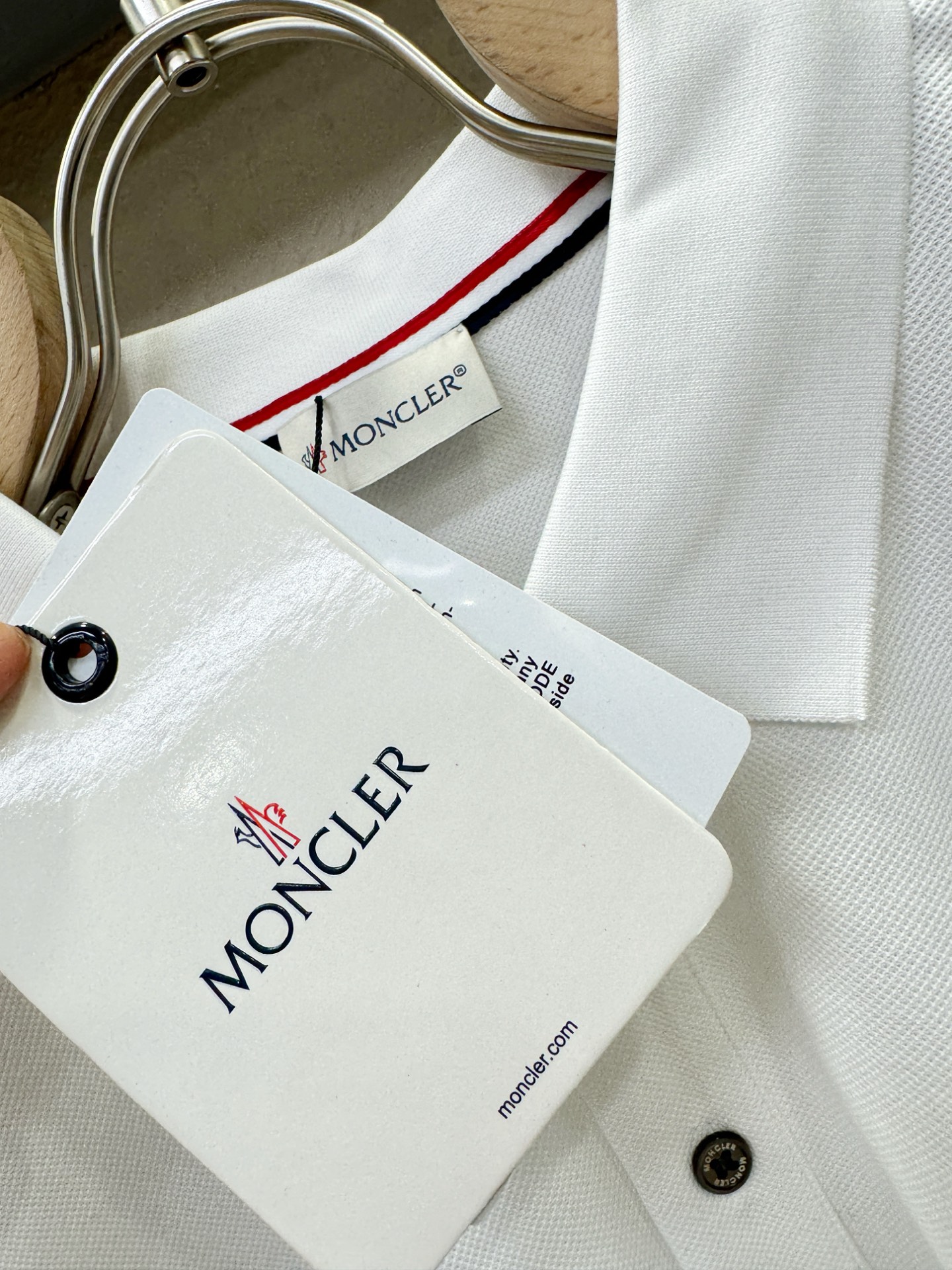  Moncler蒙口 2025官方春夏新款 男士翻领短袖POLO衫，胸口精致Logo，高端主线系列，进口