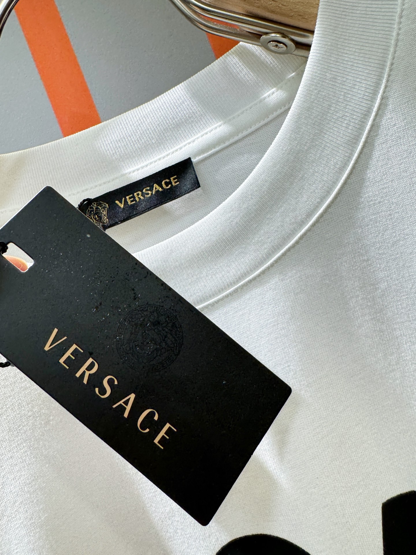  Versace 范思哲 2025款新品短袖！原版定制面料，手感柔软。顶级进口私货，时尚设计潮流短袖，不
