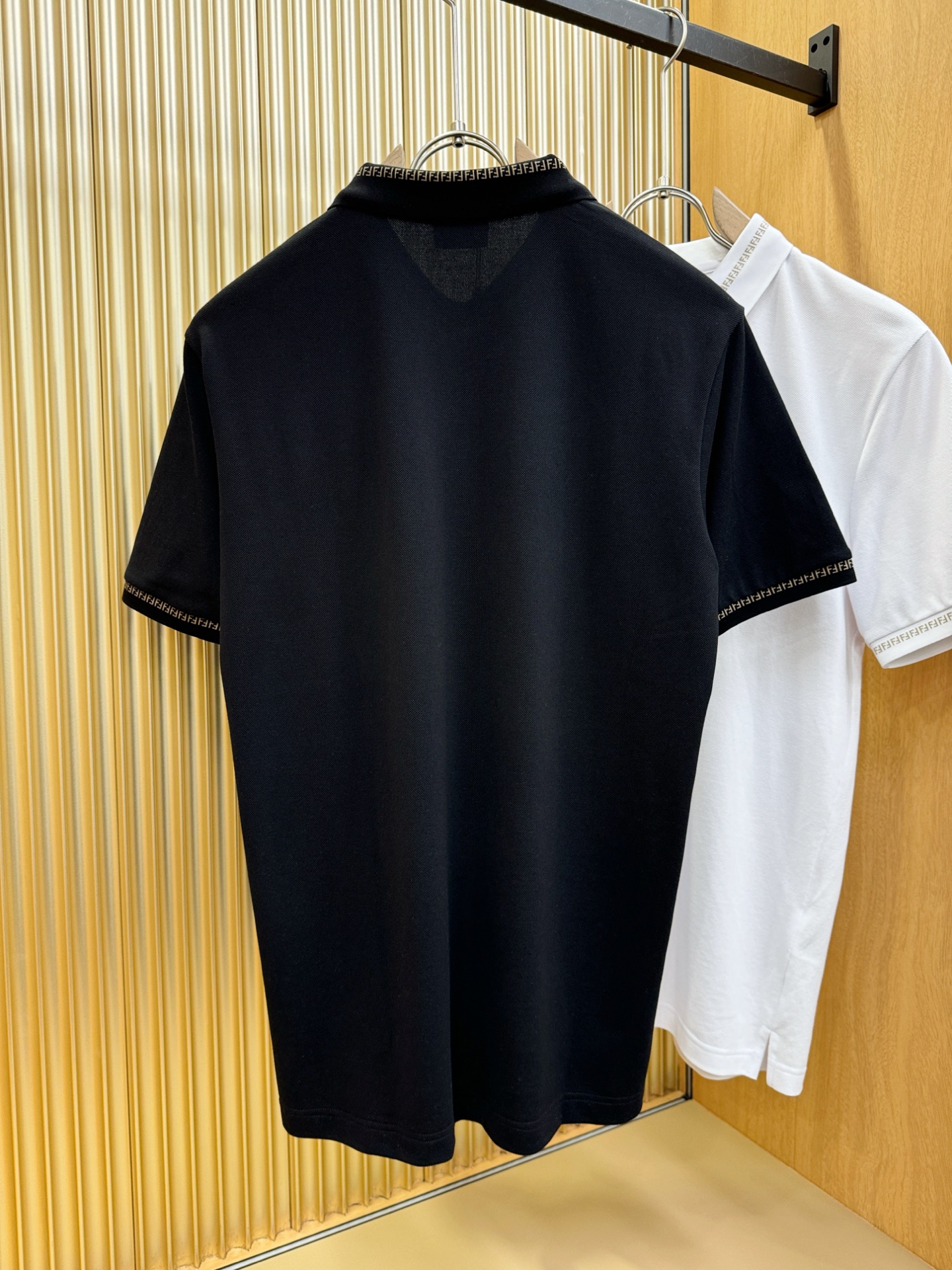 FENDI 高端主线系列 男士翻领短袖POLO衫服装,男,fendi 9