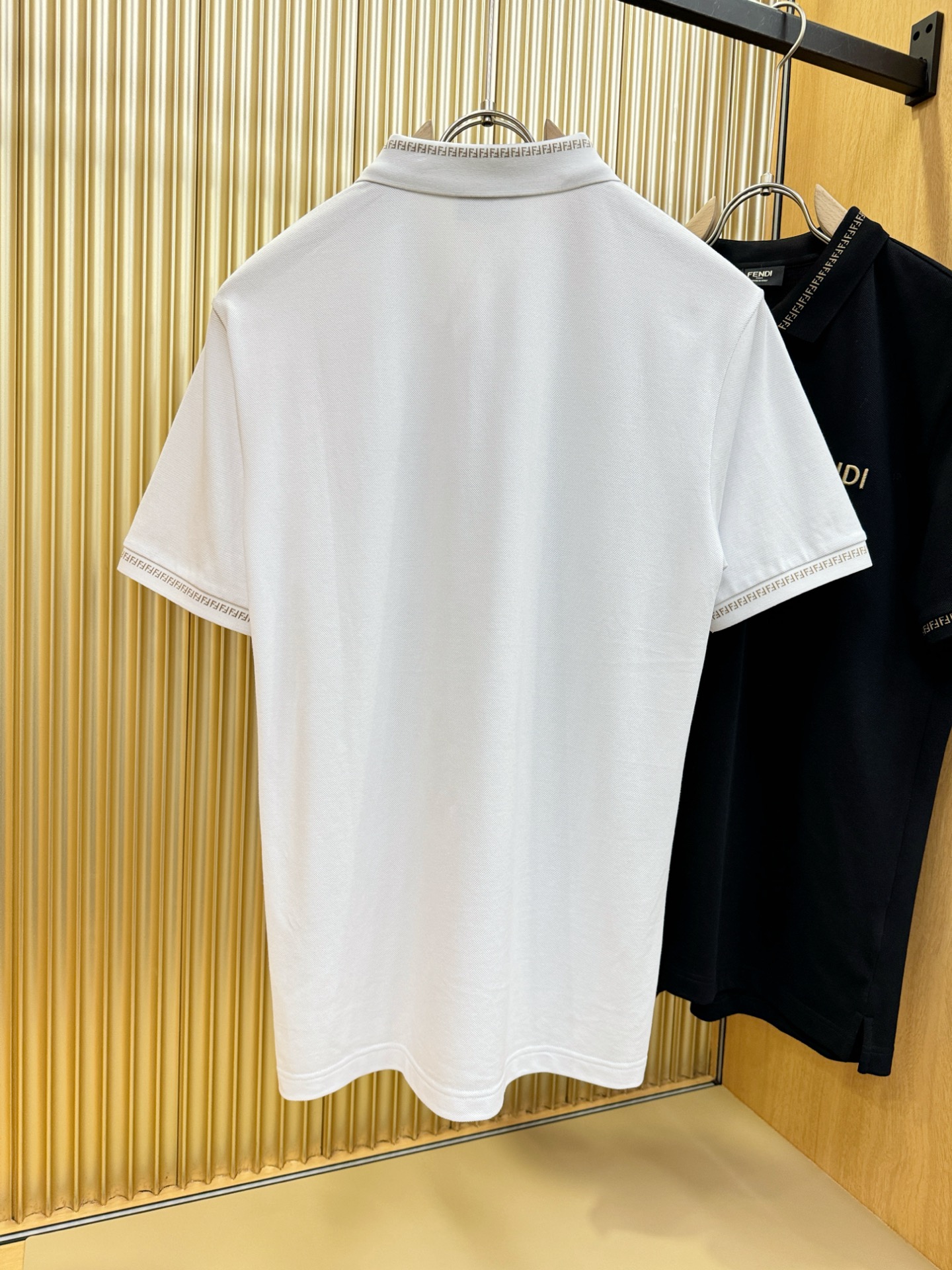 FENDI 高端主线系列 男士翻领短袖POLO衫服装,男,fendi 9