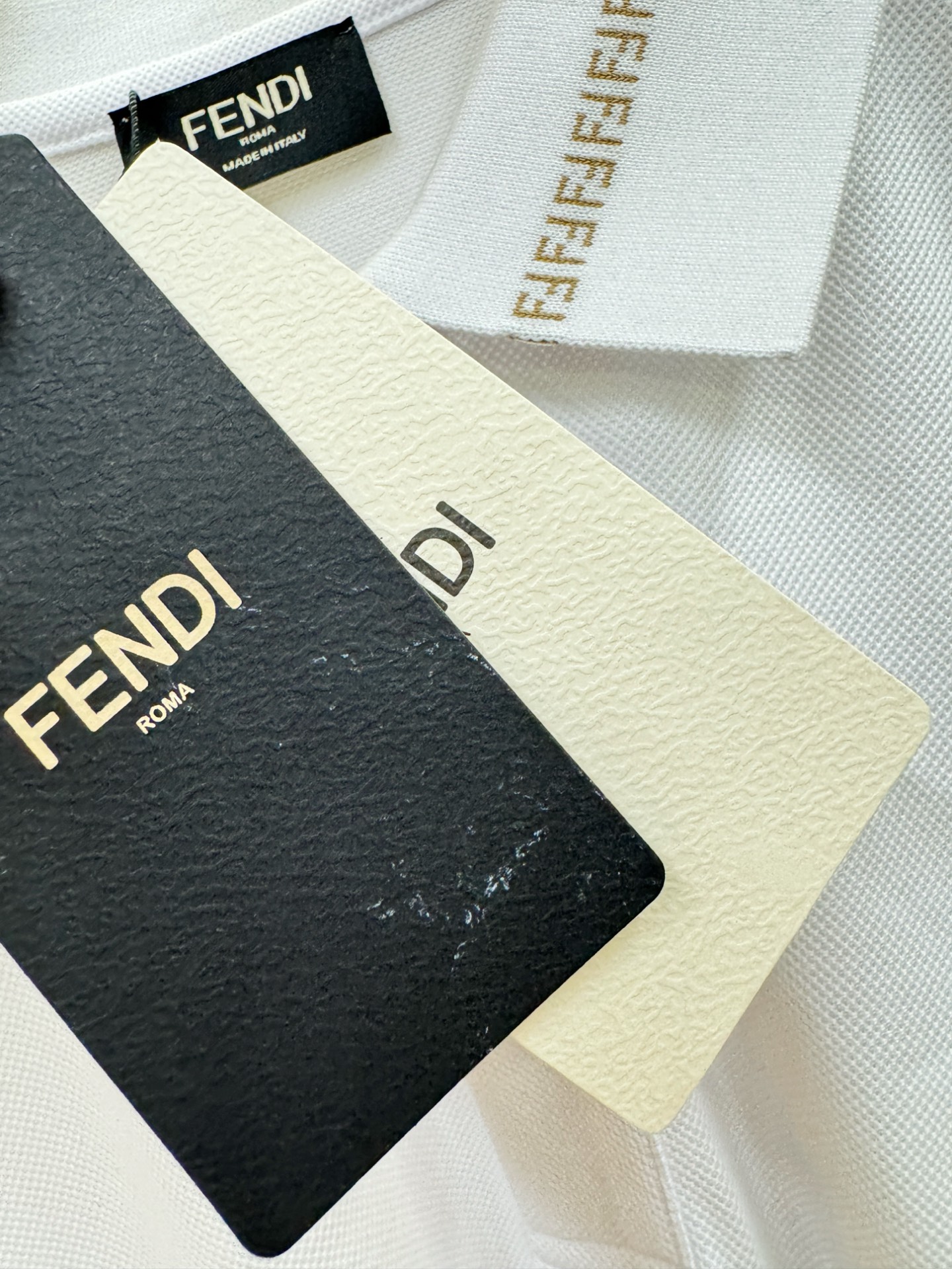 FENDI 高端主线系列 男士翻领短袖POLO衫服装,男,fendi 8