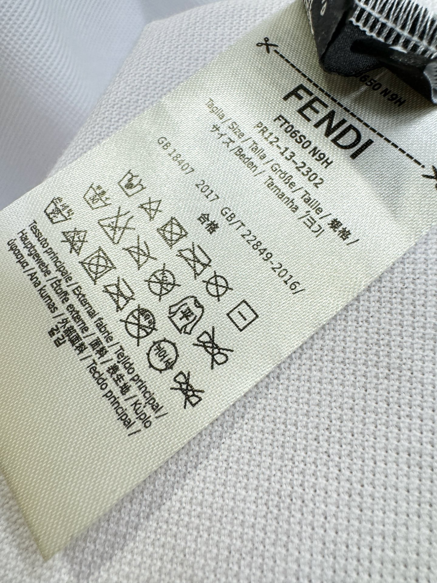 FENDI 高端主线系列 男士翻领短袖POLO衫服装,男,fendi 7
