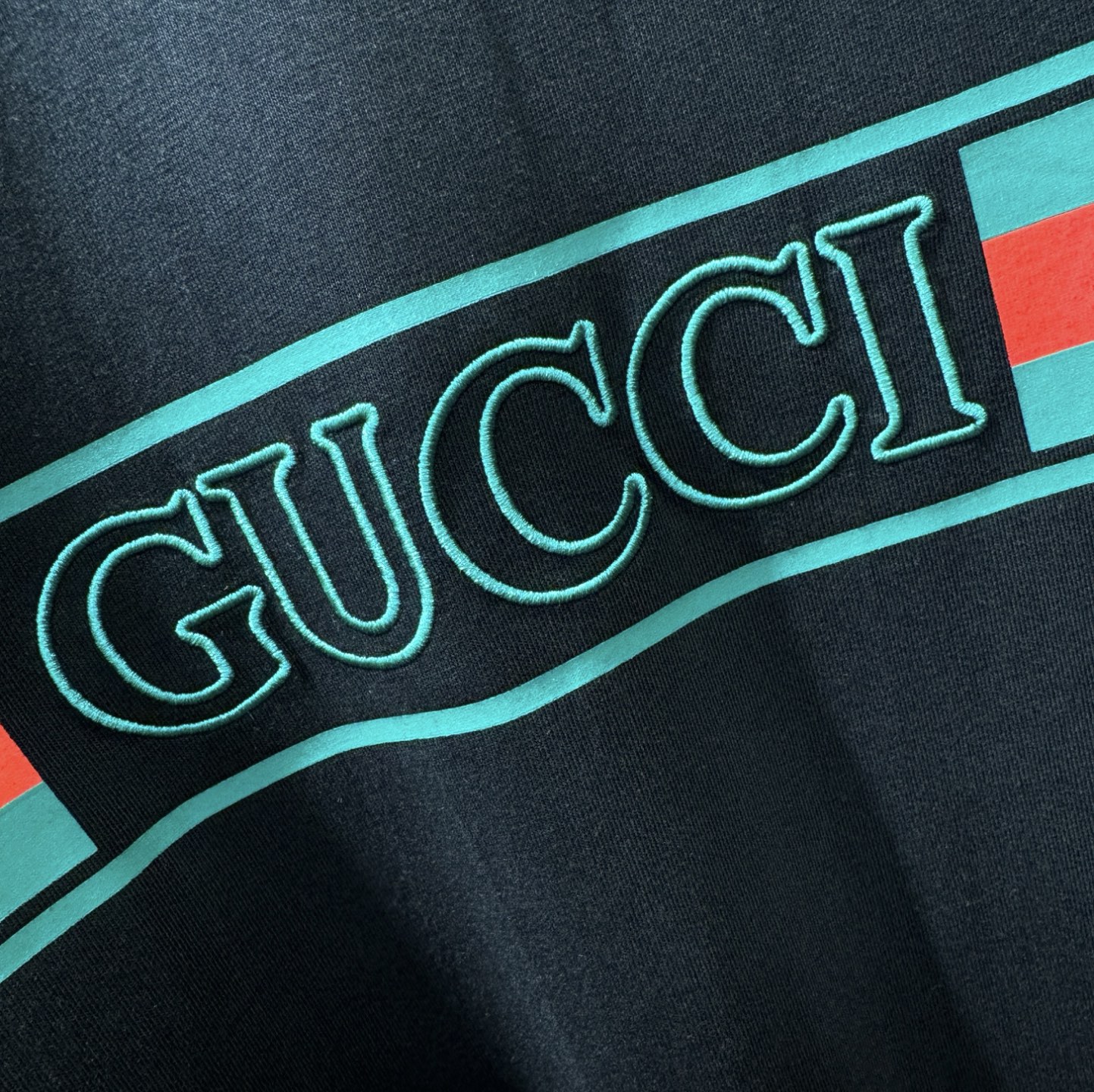  Gucci古奇 2025春夏新款短袖T恤！走秀图案时尚休闲短袖T恤衫！设计logo设计！极具设计精选客