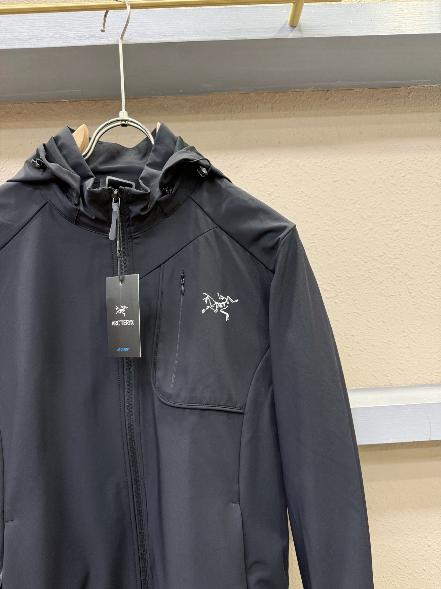 ARC‘TERYX/始祖鸟户外防水向导级冲锋衣机能风拉链夹克，软壳防风防水冲锋衣，全压胶工艺，级别高分