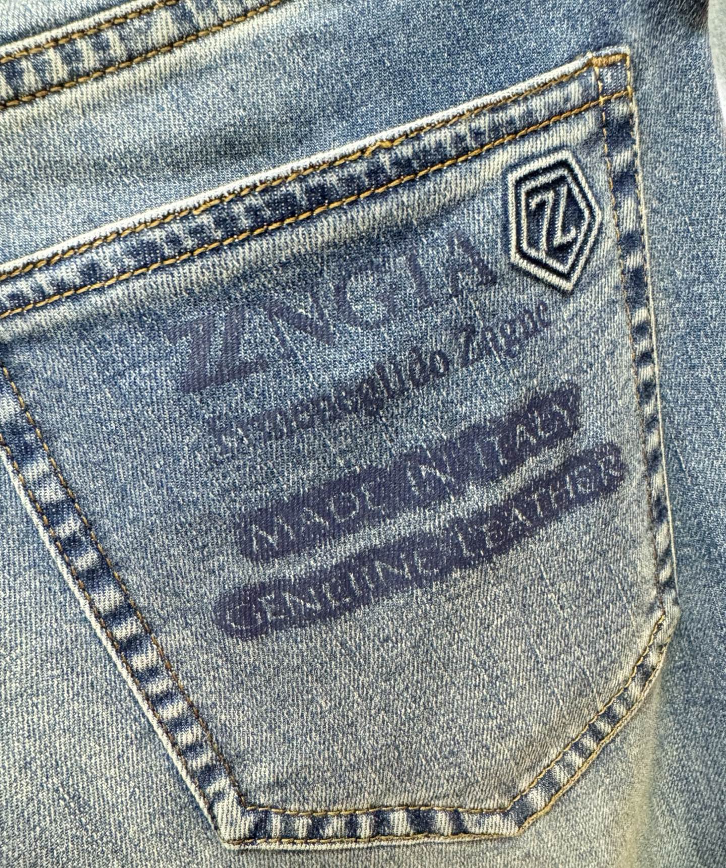  Ermenegildo Zeg*a杰*亚 原单牛仔裤 2025新品，原版牛仔裤 原版重工打造，品牌经典