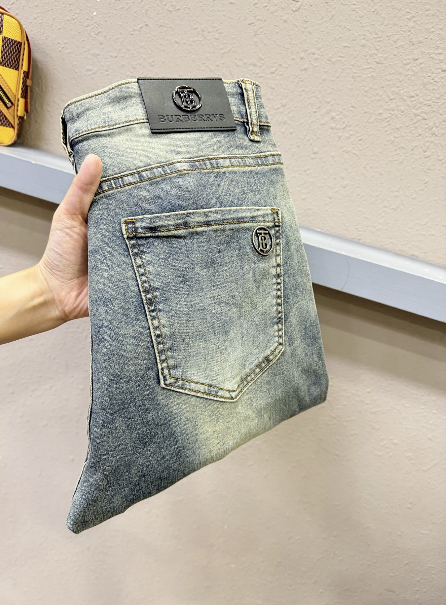 Burberry 2025 Classic Logo Design Jeans - Premium Denim, Three Labels 3 i1749382521569 5729 0 1