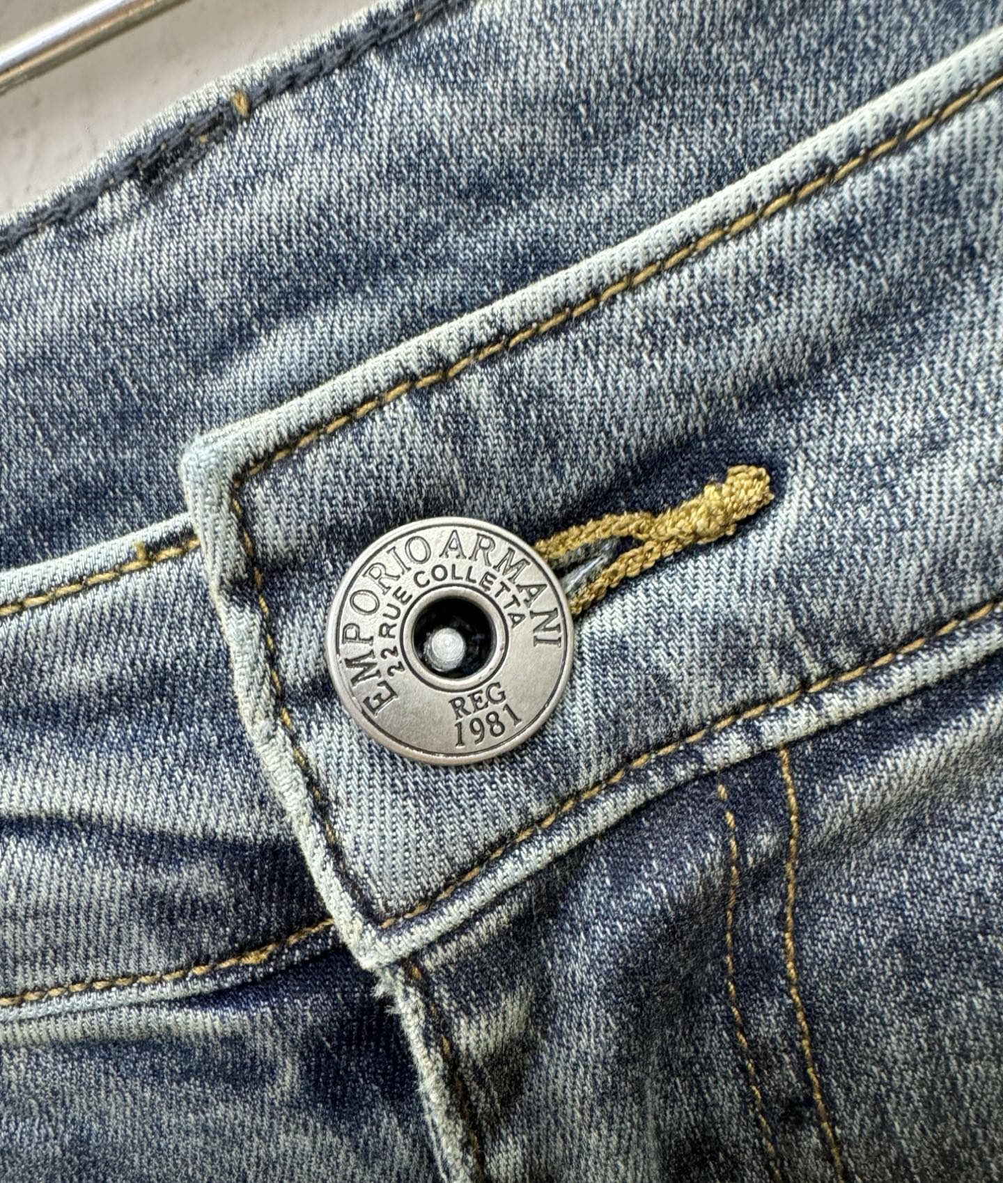 Armani 2025 Classic Logo Design Jeans -Original Hardware & Denim Fabric 8 i1749382653518 1014 0 6