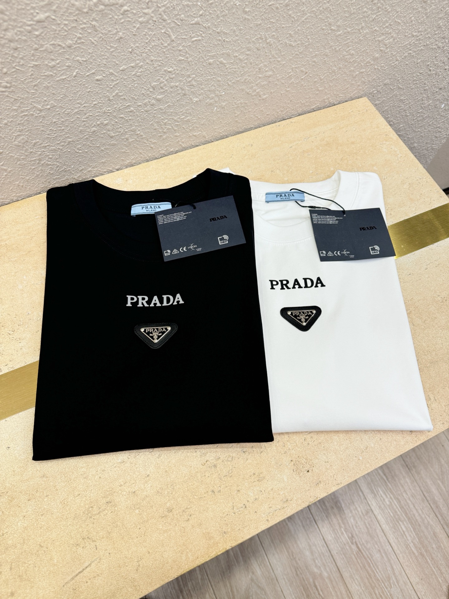 Prada Classic Logo T-Shirt | Soft Fabric, Premium Quality, Fashion Design 4 i1749382864604 7566 0 2
