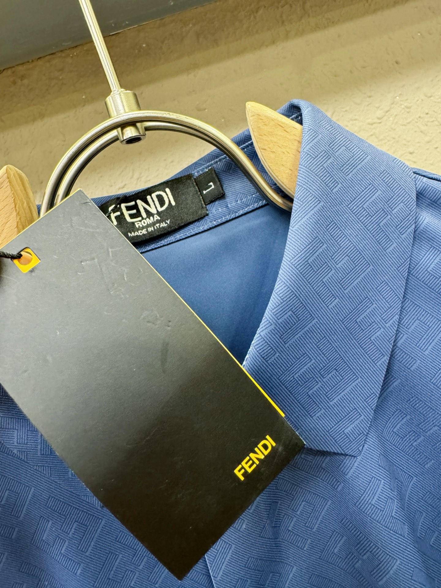 Fendi 2025 Men's Ice Silk Button-Down Shirt - Breathable & Stylish 7 i1749382925629 8372 0 5
