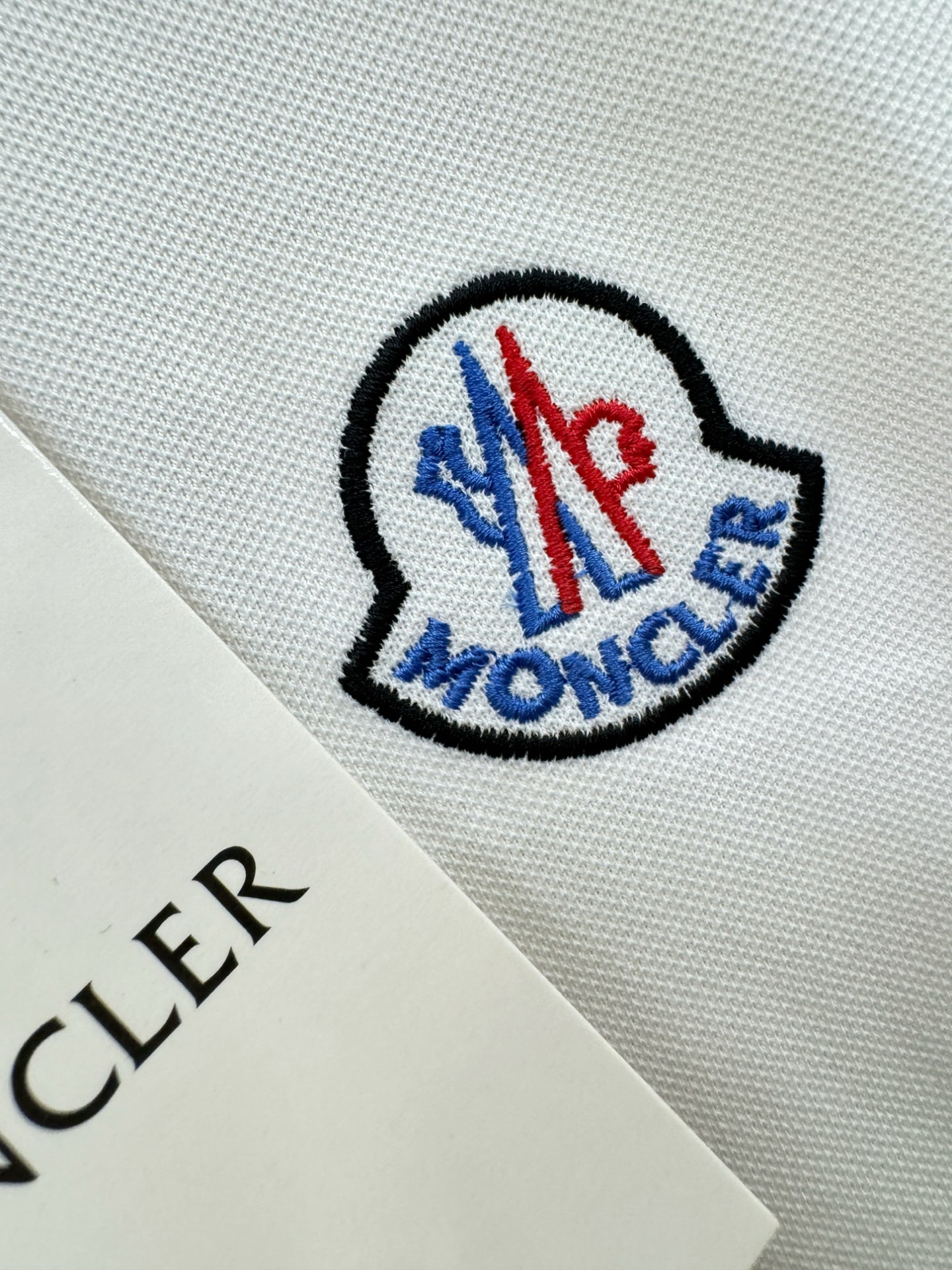 Moncler Men's Polo Shirt - Short Sleeve Pique Cotton with Striped Trim 5 i1749383585444 7025 0 3