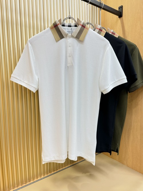 Burberry Men's Polo Shirt Short Sleeve Classic Fit Stylish Cotton Fabric 1 Burberry Men's Polo Shirt Short Sleeve Classic Fit Stylish Cotton Fabric