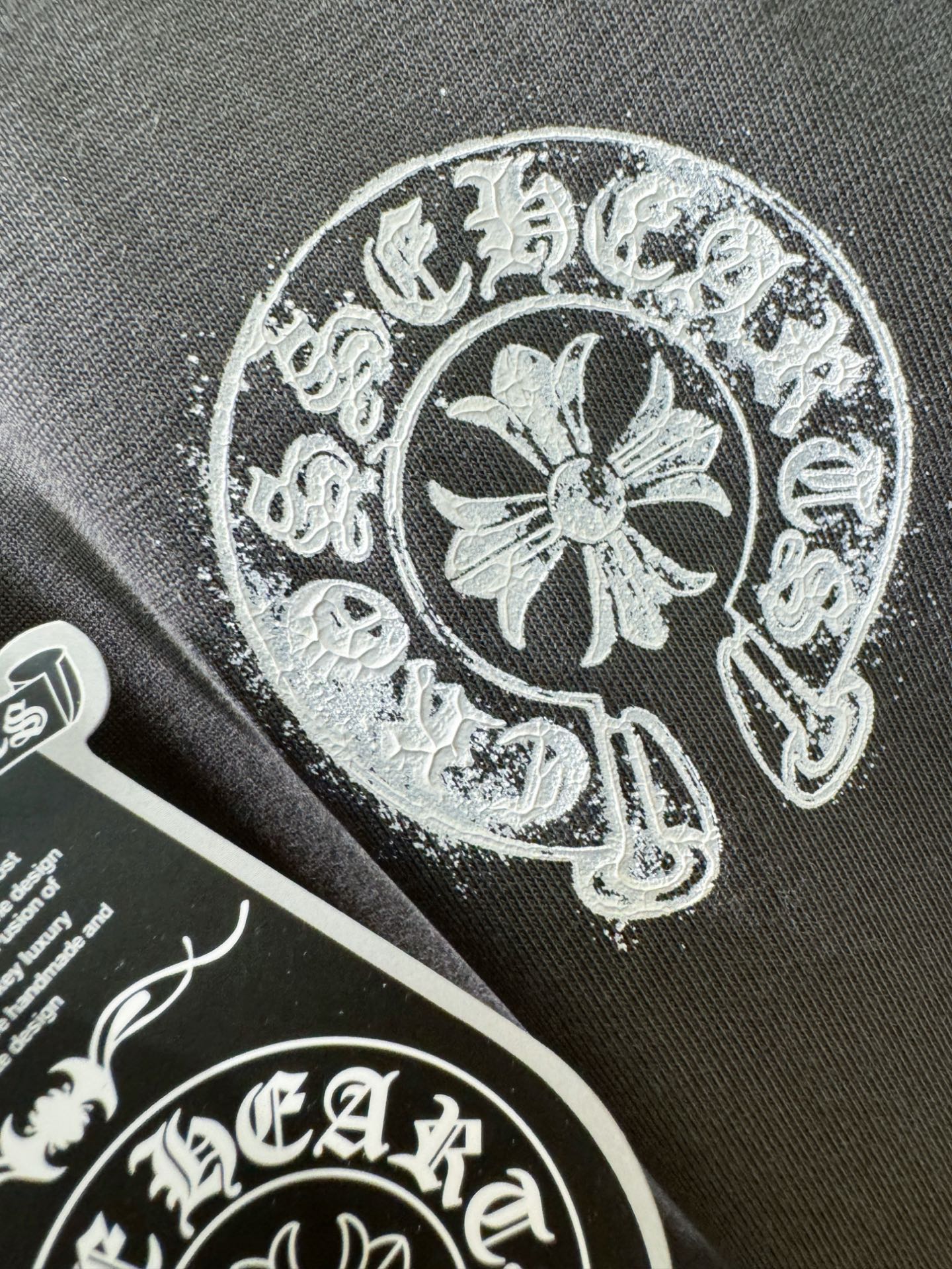  (最大可穿240斤) CHROME HEARTS 克罗心 2025春夏新款短袖T恤！走秀图案时尚休闲短