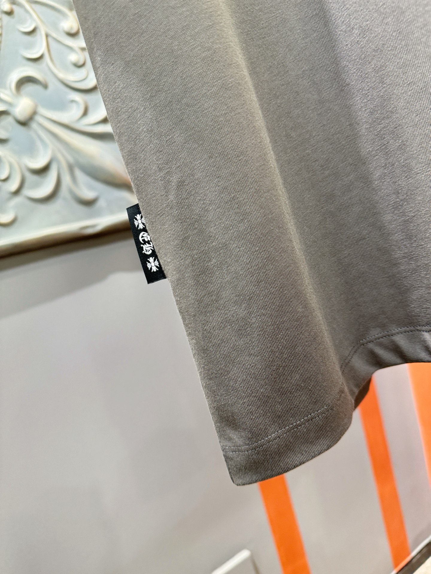  (最大可穿240斤) CHROME HEARTS 克罗心 2025春夏新款短袖T恤！走秀图案时尚休闲短