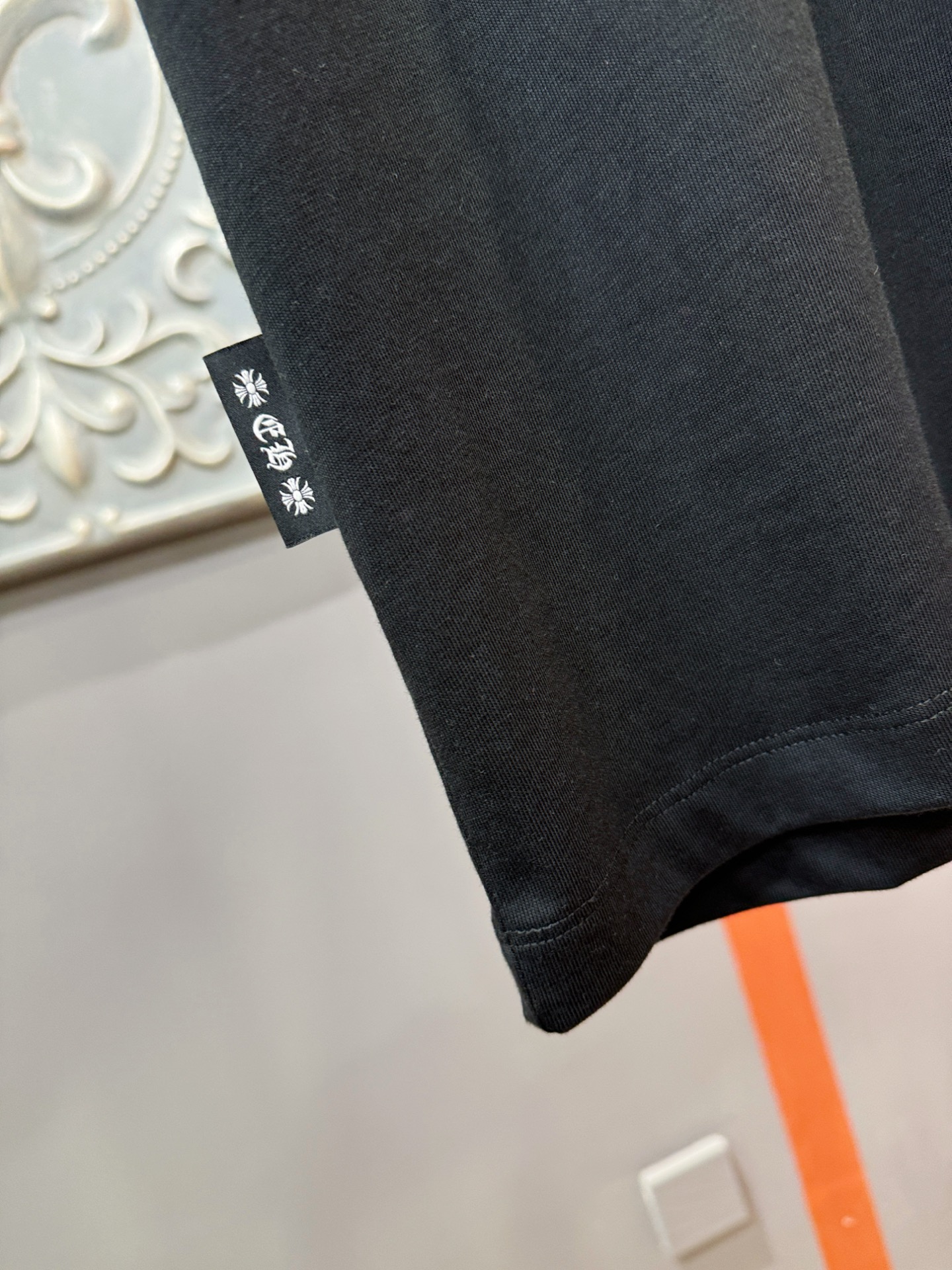  (最大可穿240斤) CHROME HEARTS 克罗心 2025春夏新款短袖T恤！走秀图案时尚休闲短