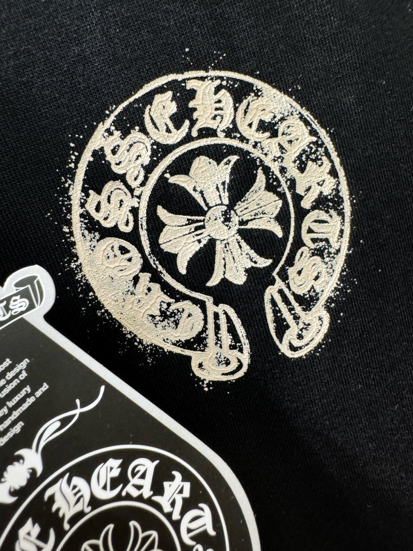 (最大可穿240斤) CHROME HEARTS 克罗心 2025春夏新款短袖T恤！走秀图案时尚休闲短