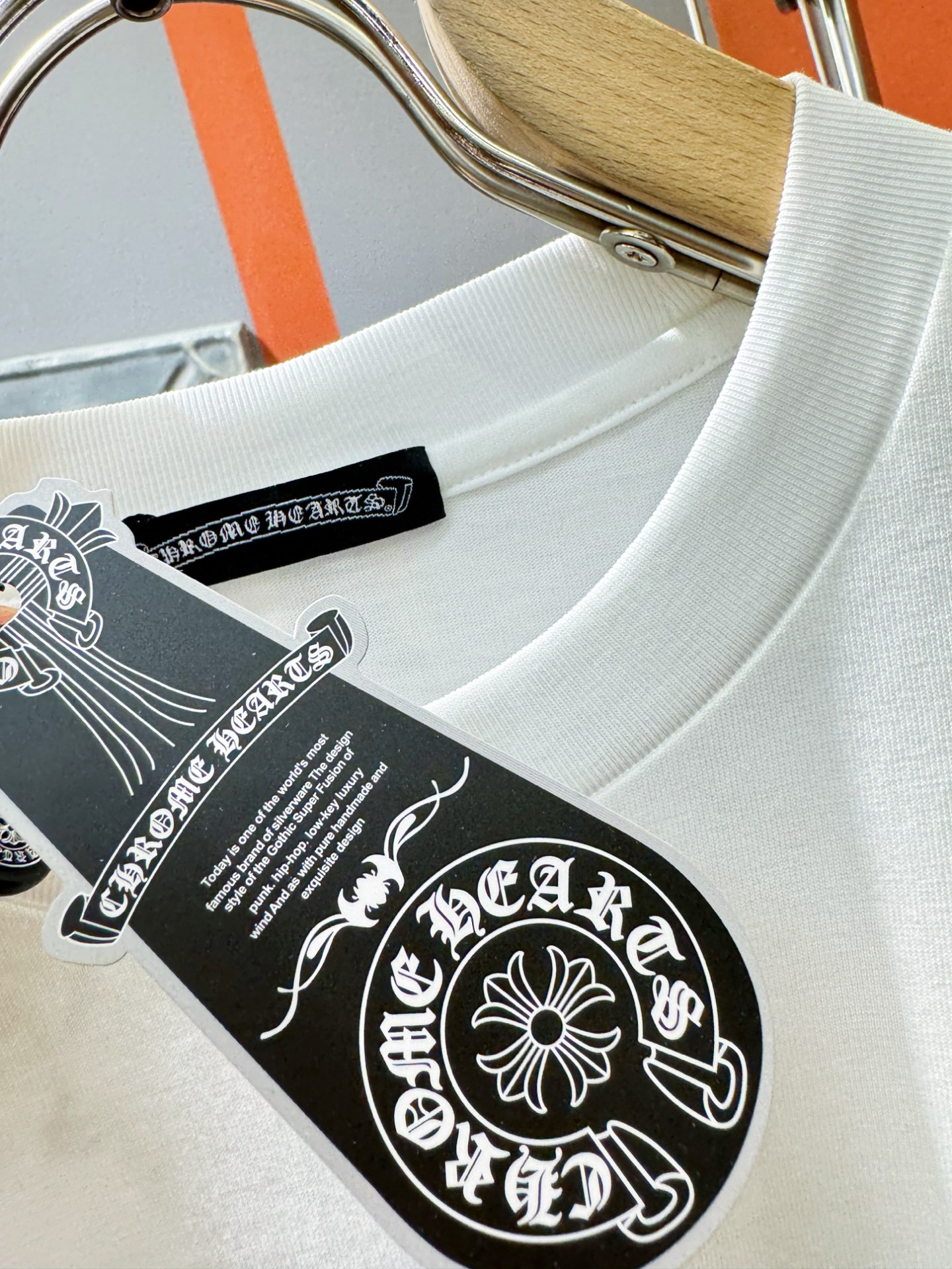  (最大可穿240斤) CHROME HEARTS 克罗心 2025春夏新款短袖T恤！走秀图案时尚休闲短