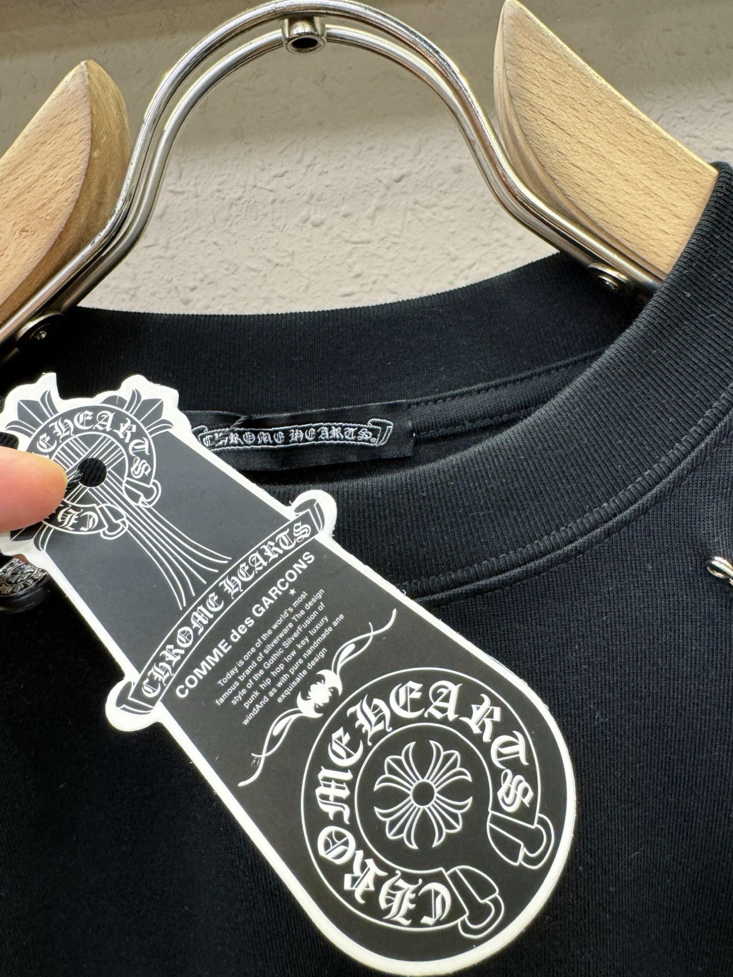  CHROME HEARTS 克罗心 2025春夏新款短袖T恤！走秀图案时尚休闲短袖T恤衫！设计logo