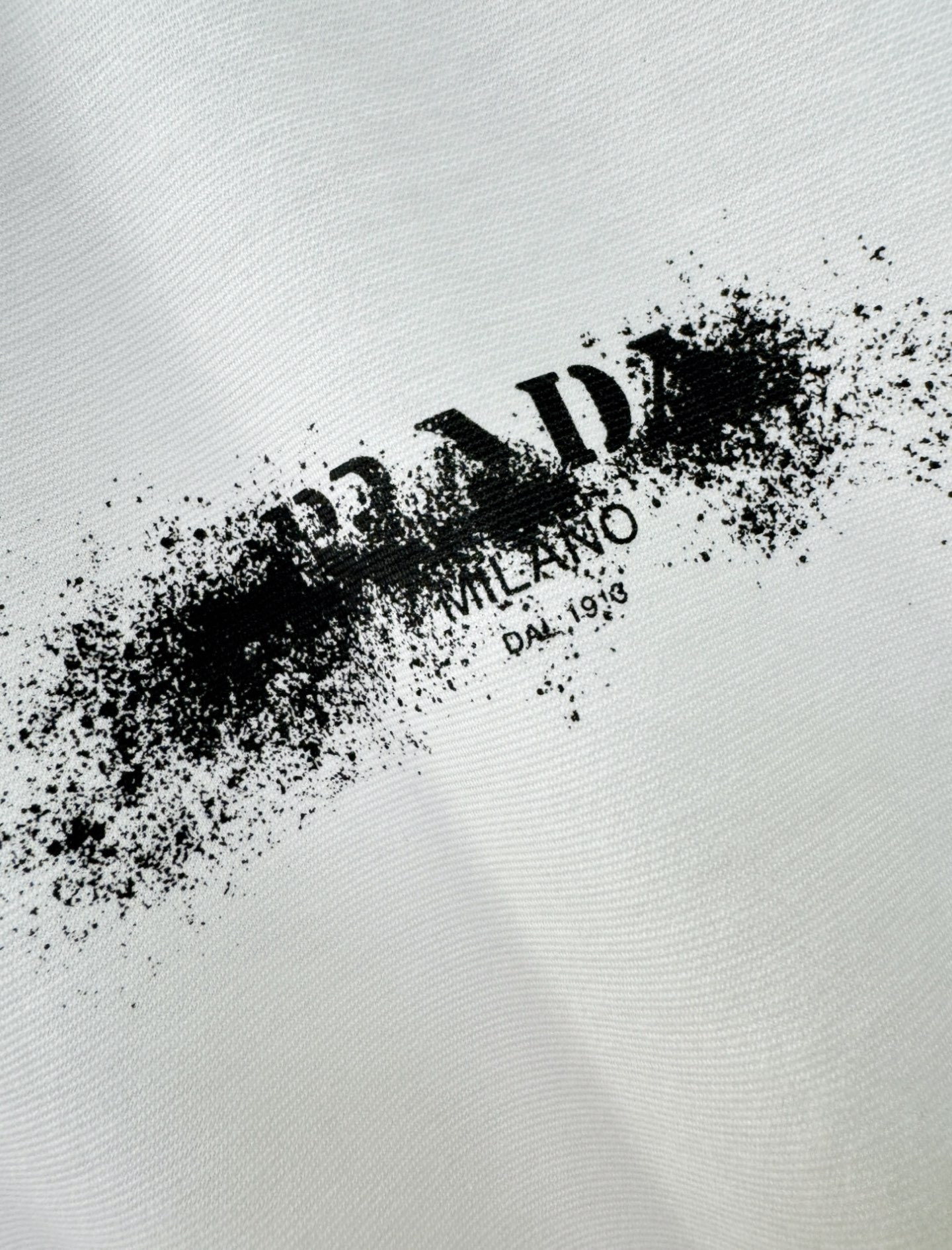  (最大可穿240斤) PRADA 普拉达 2025春夏新款短袖T恤！走秀图案时尚休闲短袖T恤衫！设计l
