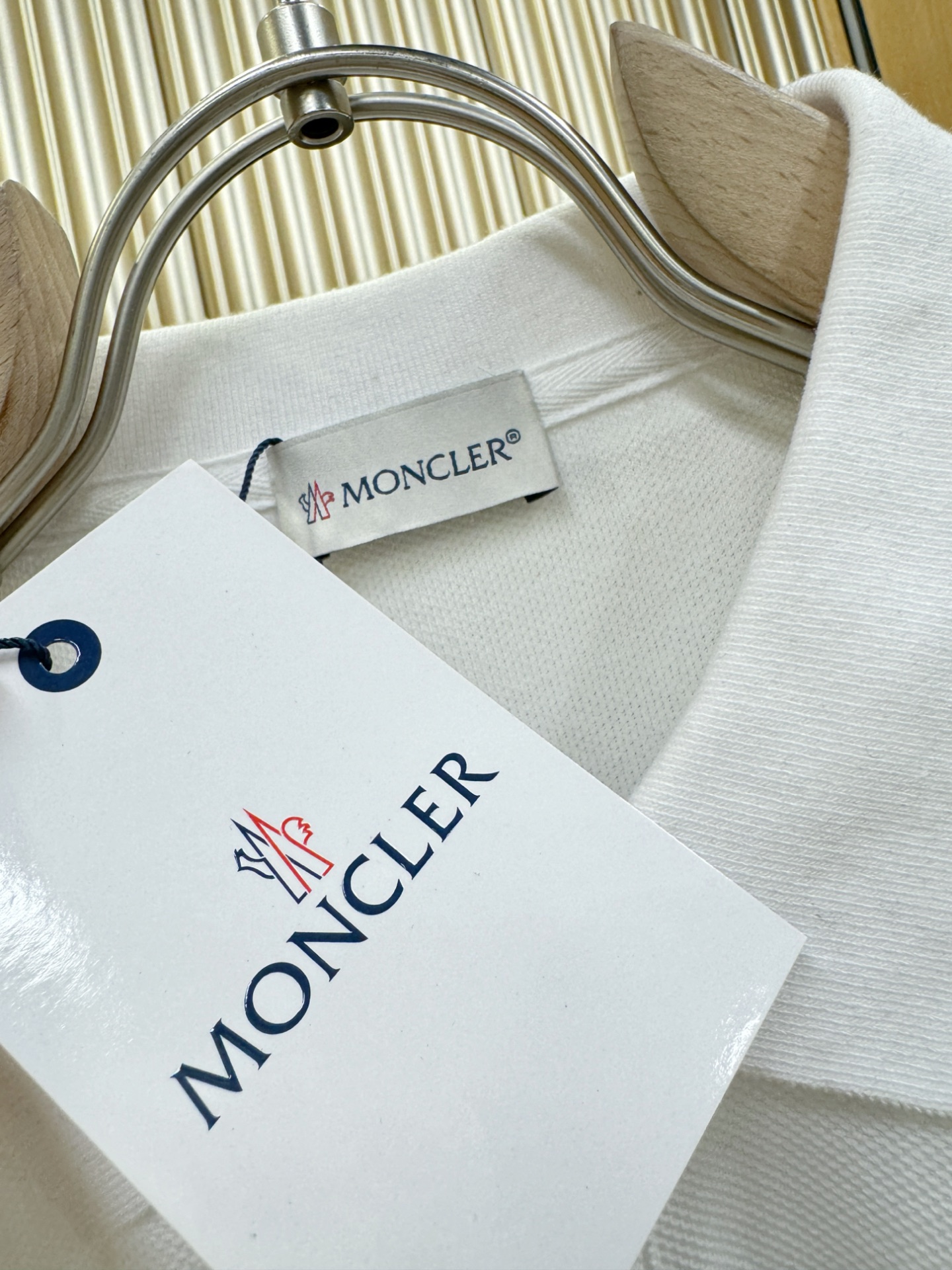  Moncler蒙口 2025官方春夏新款 专柜同步上市 男士翻领短袖POLO衫，高端主线系列，进口珠地