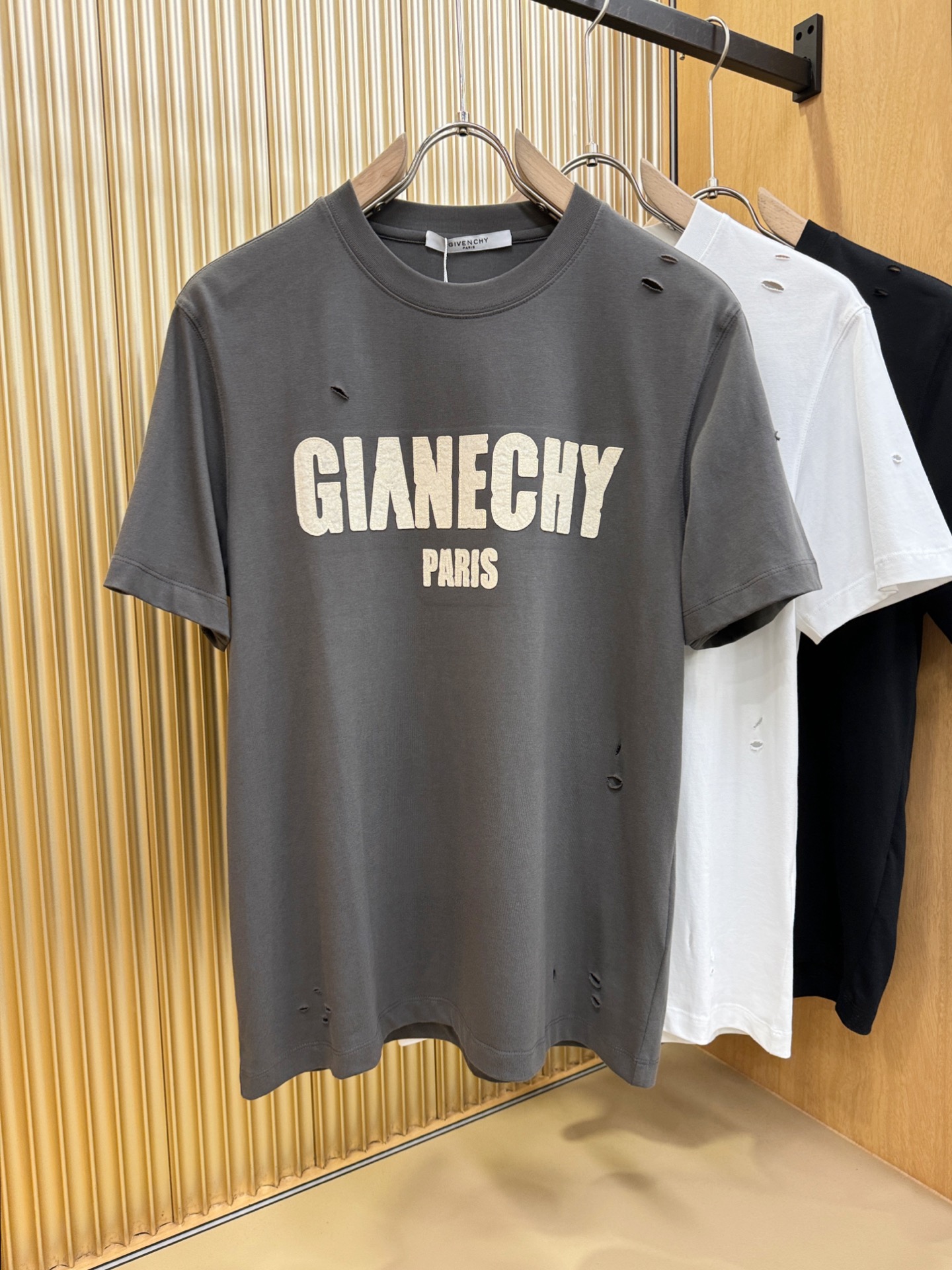 (最大可穿240斤) Givenchy 纪梵希 2025春夏新款短袖T恤！走秀图案时尚休闲短袖T恤衫！设