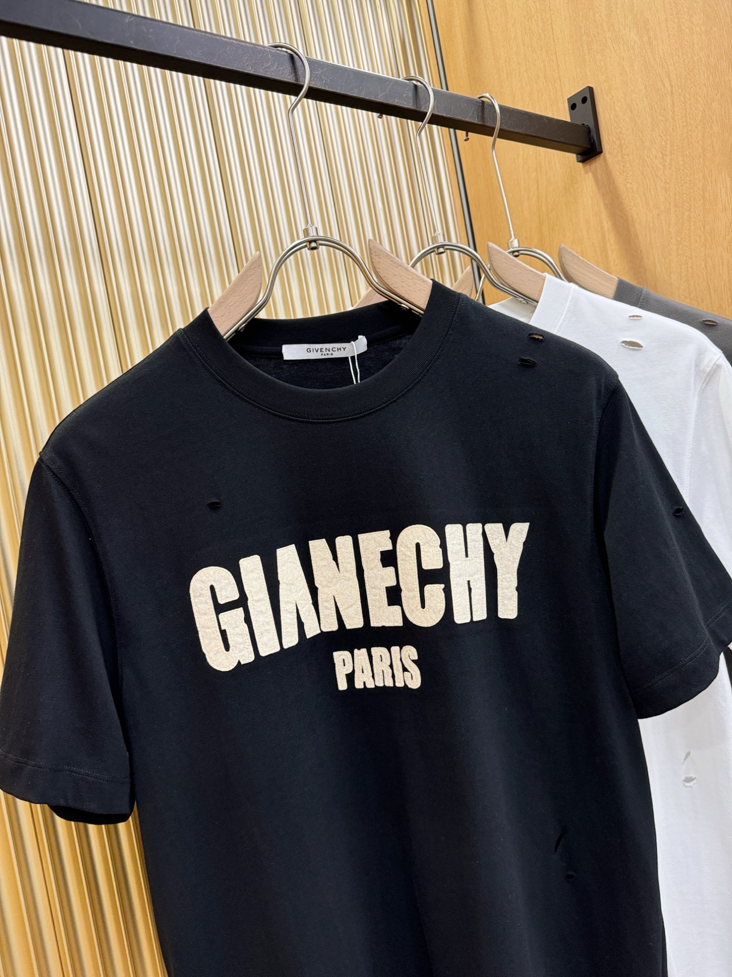 (最大可穿240斤) Givenchy 纪梵希 2025春夏新款短袖T恤！走秀图案时尚休闲短袖T恤衫！设