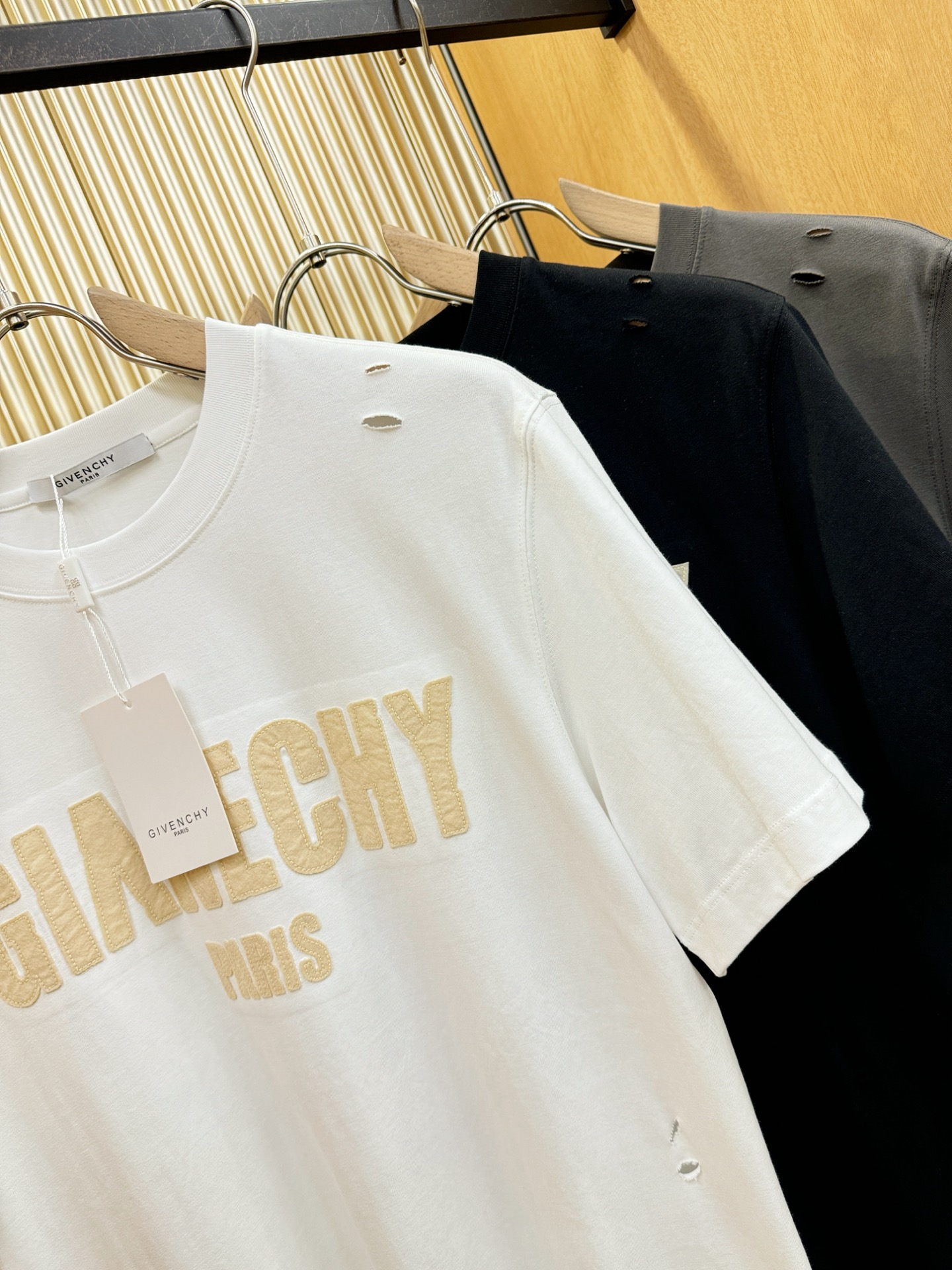 (最大可穿240斤) Givenchy 纪梵希 2025春夏新款短袖T恤！走秀图案时尚休闲短袖T恤衫！设