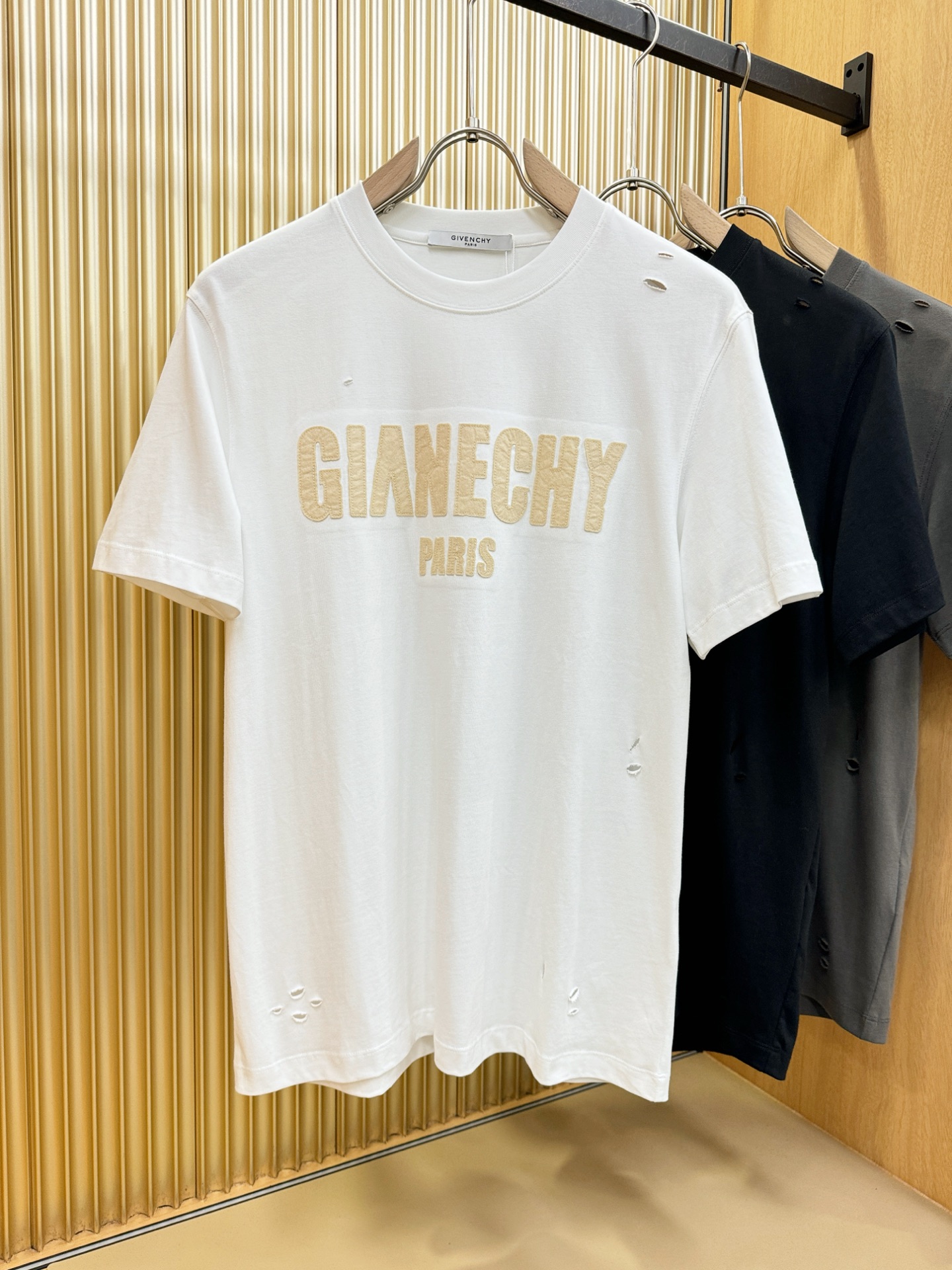 (最大可穿240斤) Givenchy 纪梵希 2025春夏新款短袖T恤！走秀图案时尚休闲短袖T恤衫！设