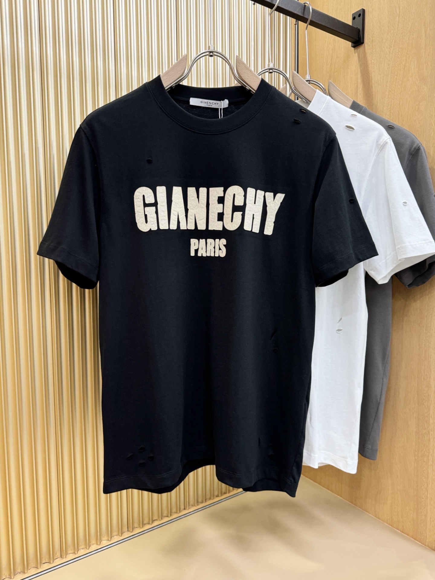 (最大可穿240斤) Givenchy 纪梵希 2025春夏新款短袖T恤！走秀图案时尚休闲短袖T恤衫！设