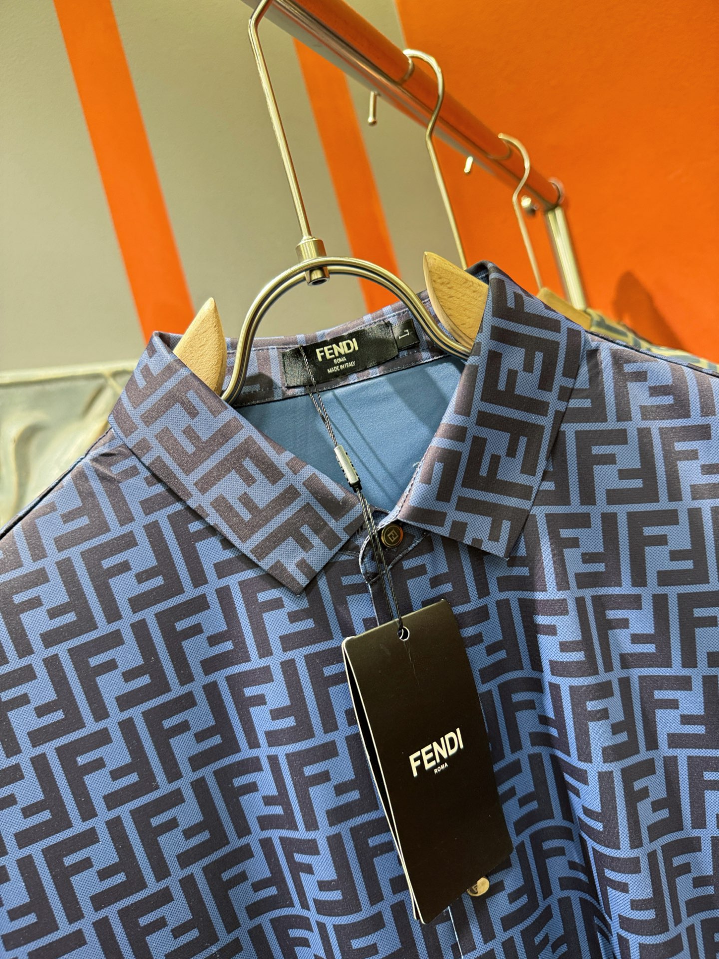 FENDI 2025 Ice-Filament Shirts: Rare Online Sales, Versatile Design, Stylish and Elegant! - 图片 7