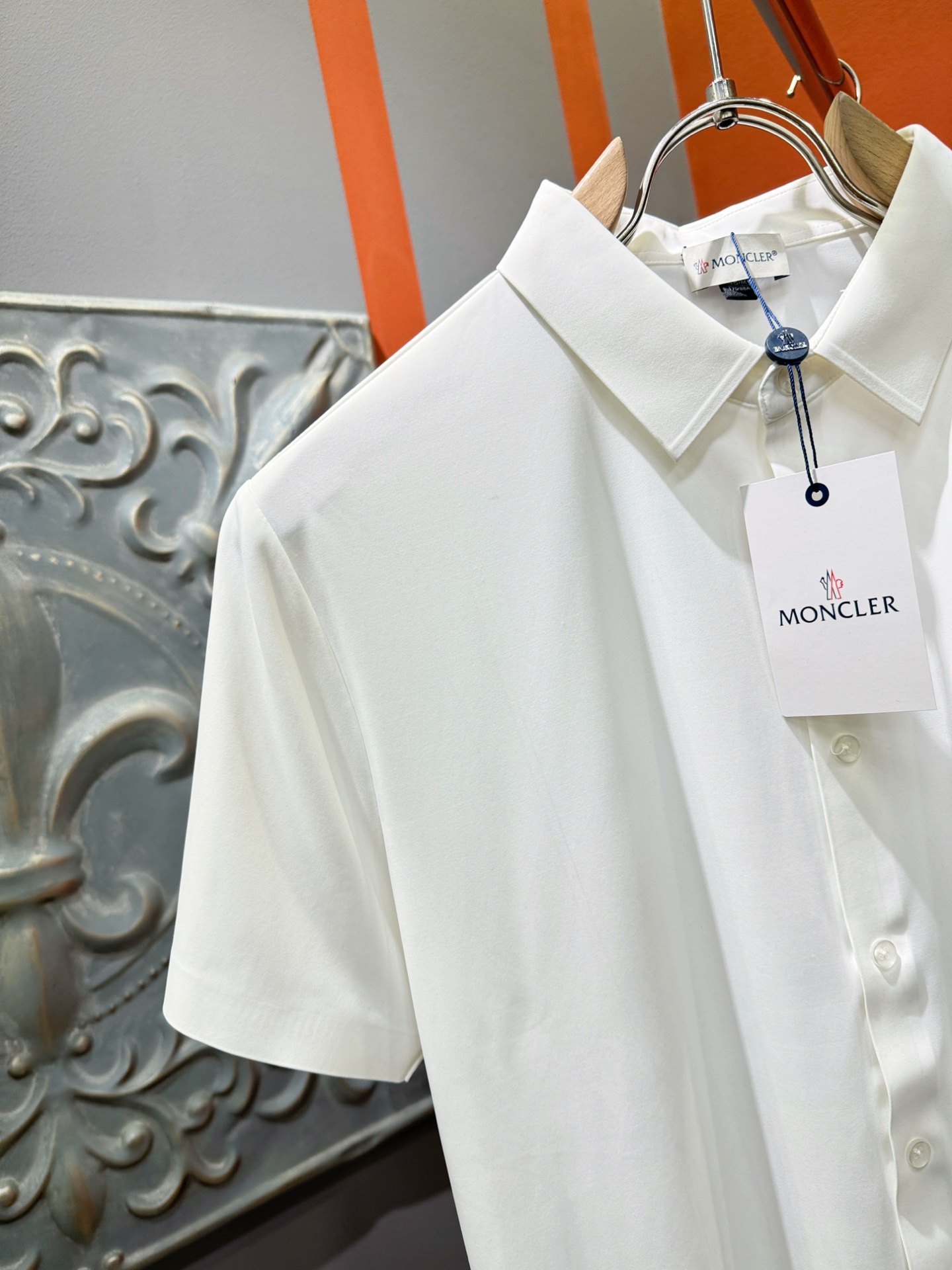  Moncler蒙口 2025官方春夏新款 专柜同步上市 男士翻领短袖POLO衫，高端主线系列，进口原版