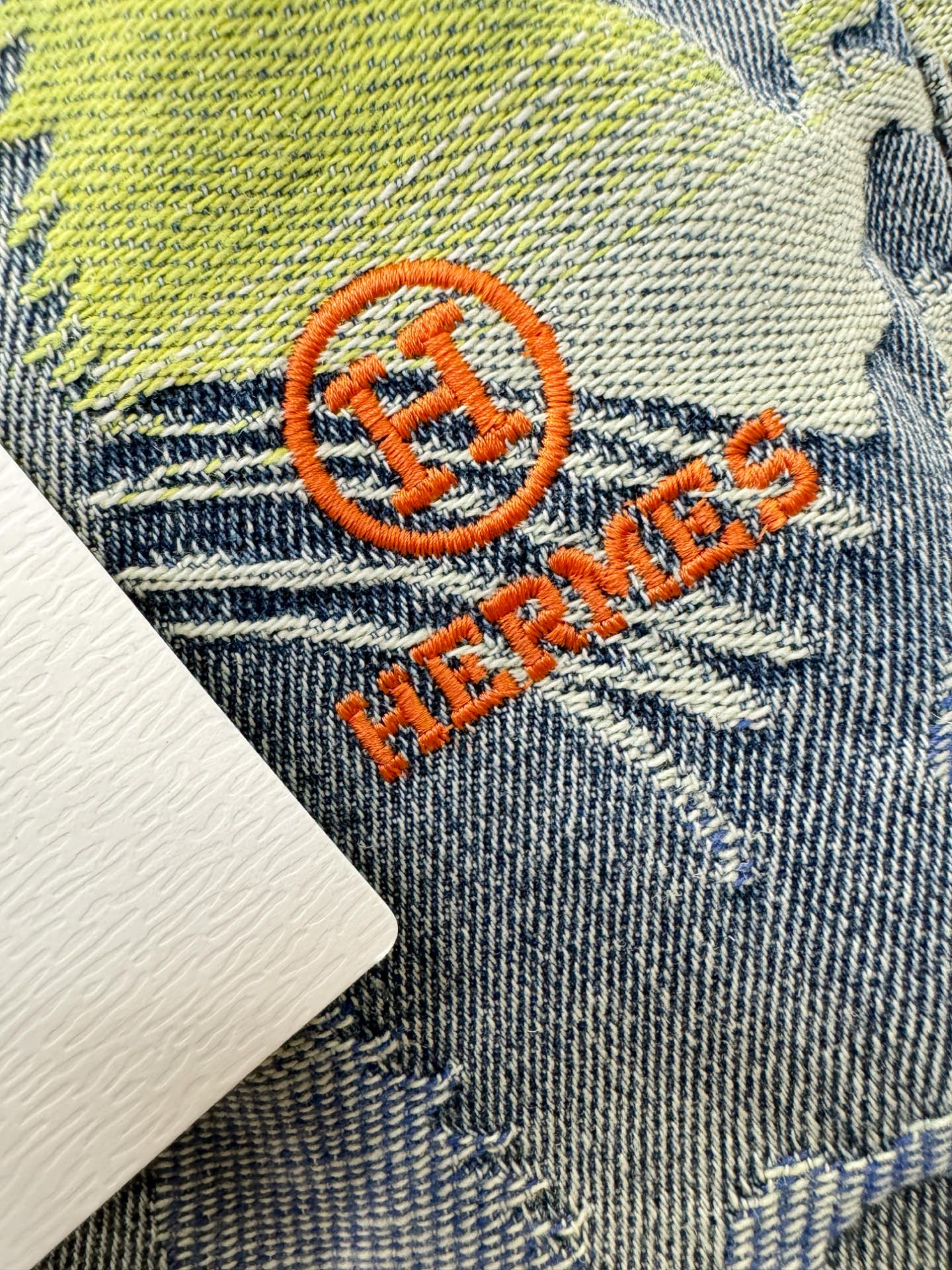  Hermès爱马仕 2025新品，原版牛仔短裤 ，原版重工打造，品牌经典LOGO设计，三标齐全！原版五