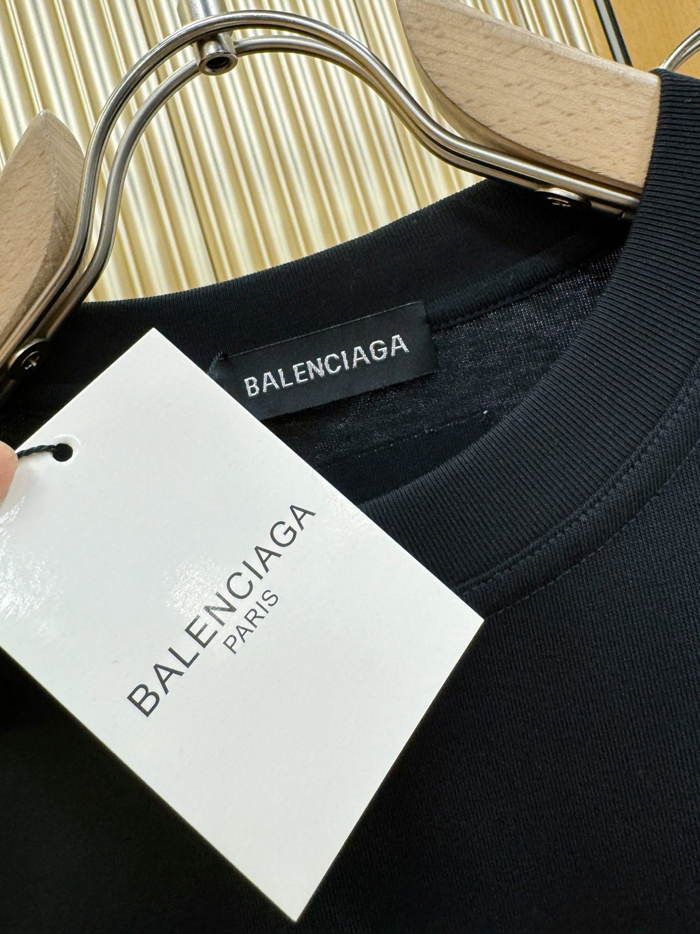 (最大可穿240斤) Balenciaga巴黎世家 2025春夏新款短袖T恤！走秀图案时尚休闲短袖T恤衫