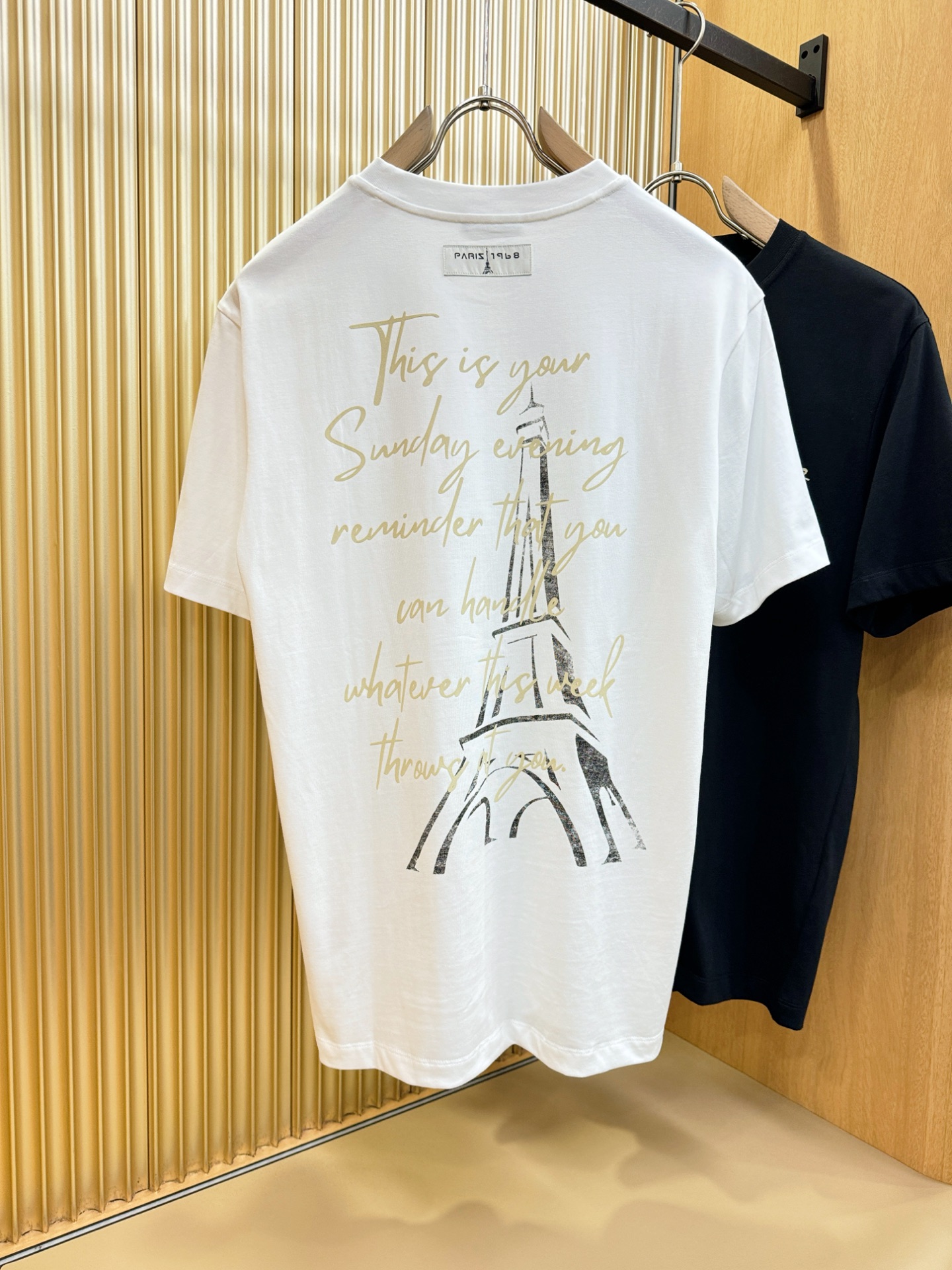 (最大可穿240斤) Balenciaga巴黎世家 2025春夏新款短袖T恤！走秀图案时尚休闲短袖T恤衫