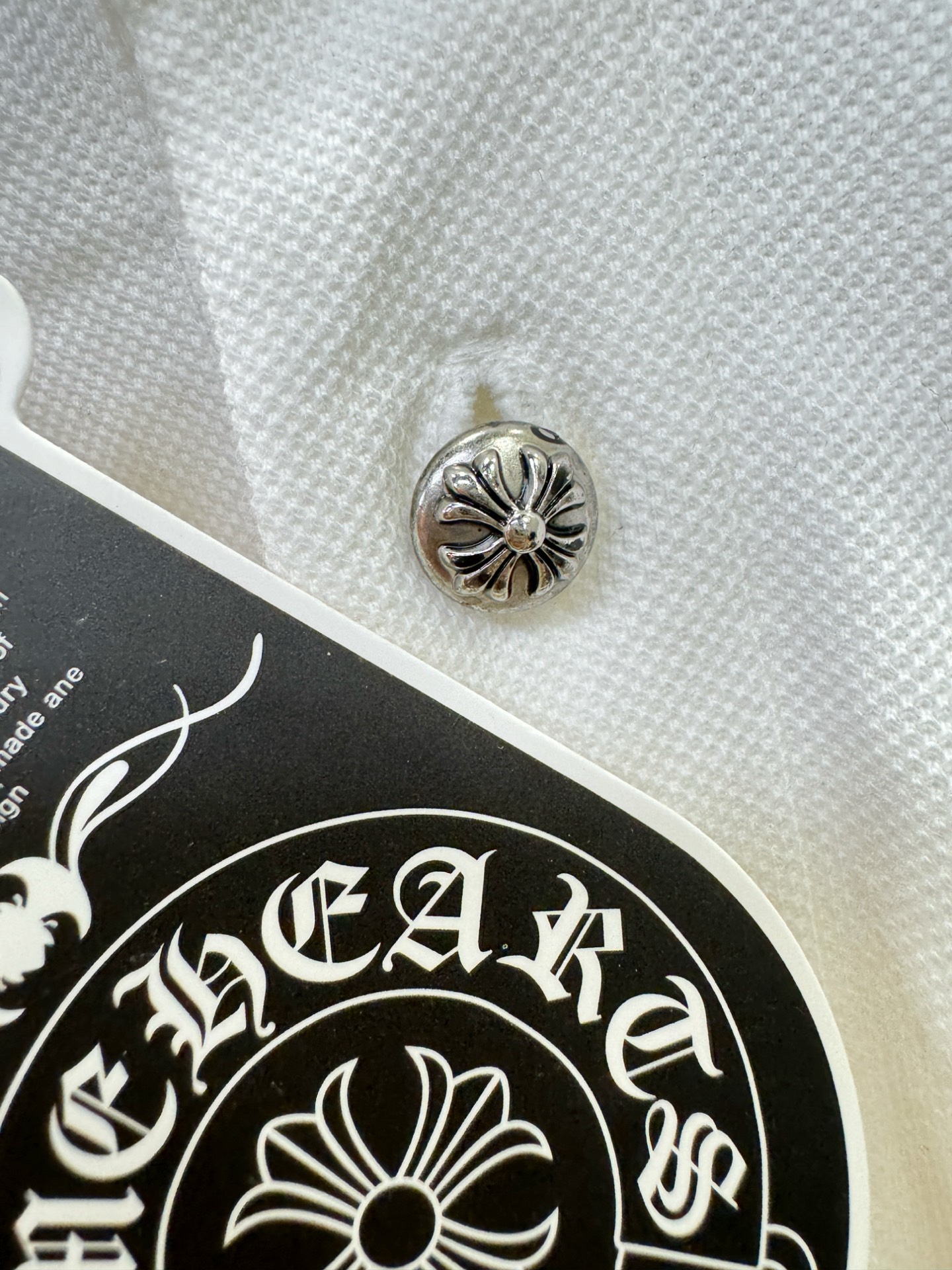 CHROME HEARTS 克罗心  2025官方春夏新款 专柜同步上市 男士翻领短袖POLO衫，高端主