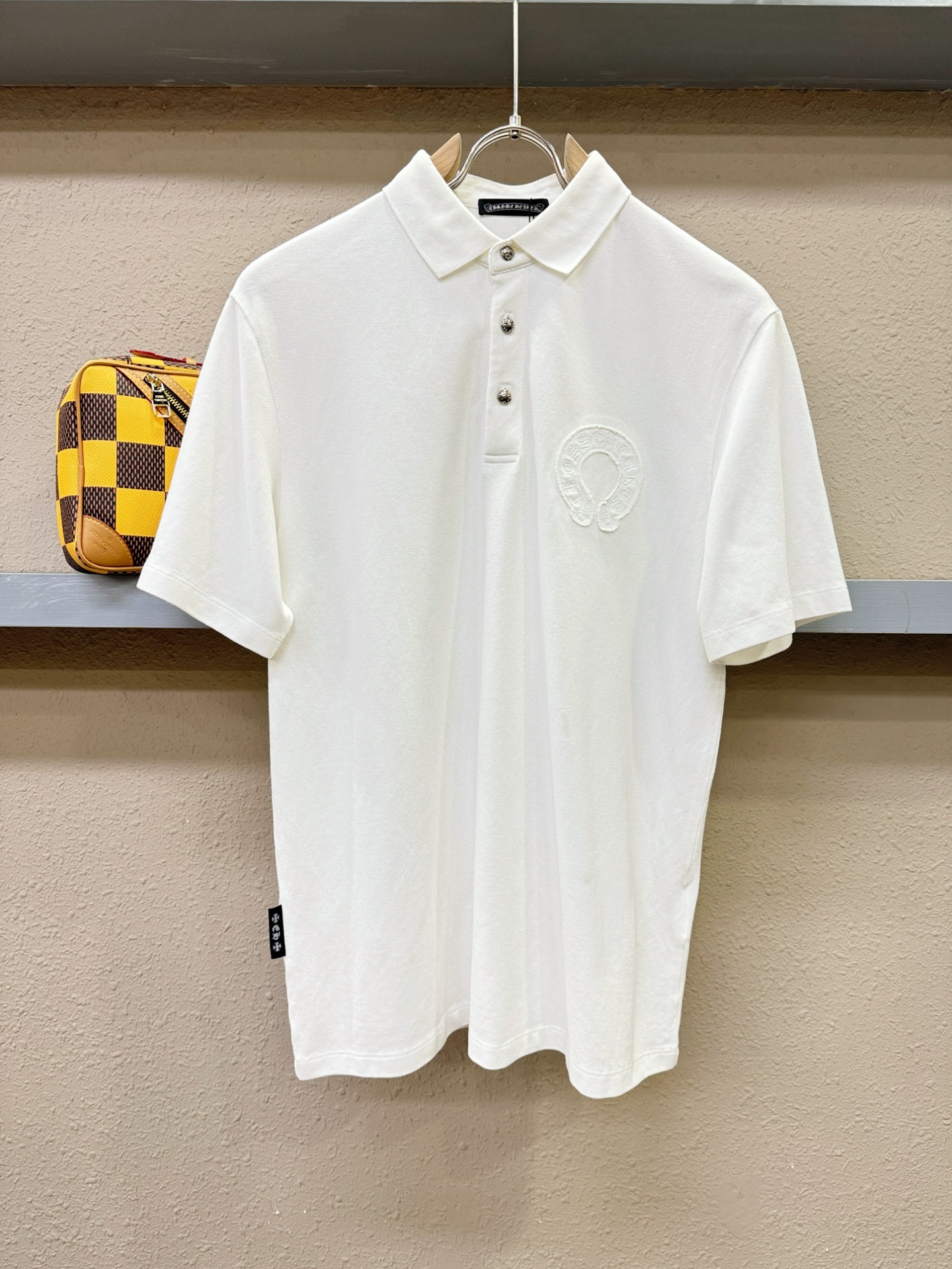 CHROME HEARTS 克罗心  2025官方春夏新款 专柜同步上市 男士翻领短袖POLO衫，高端主