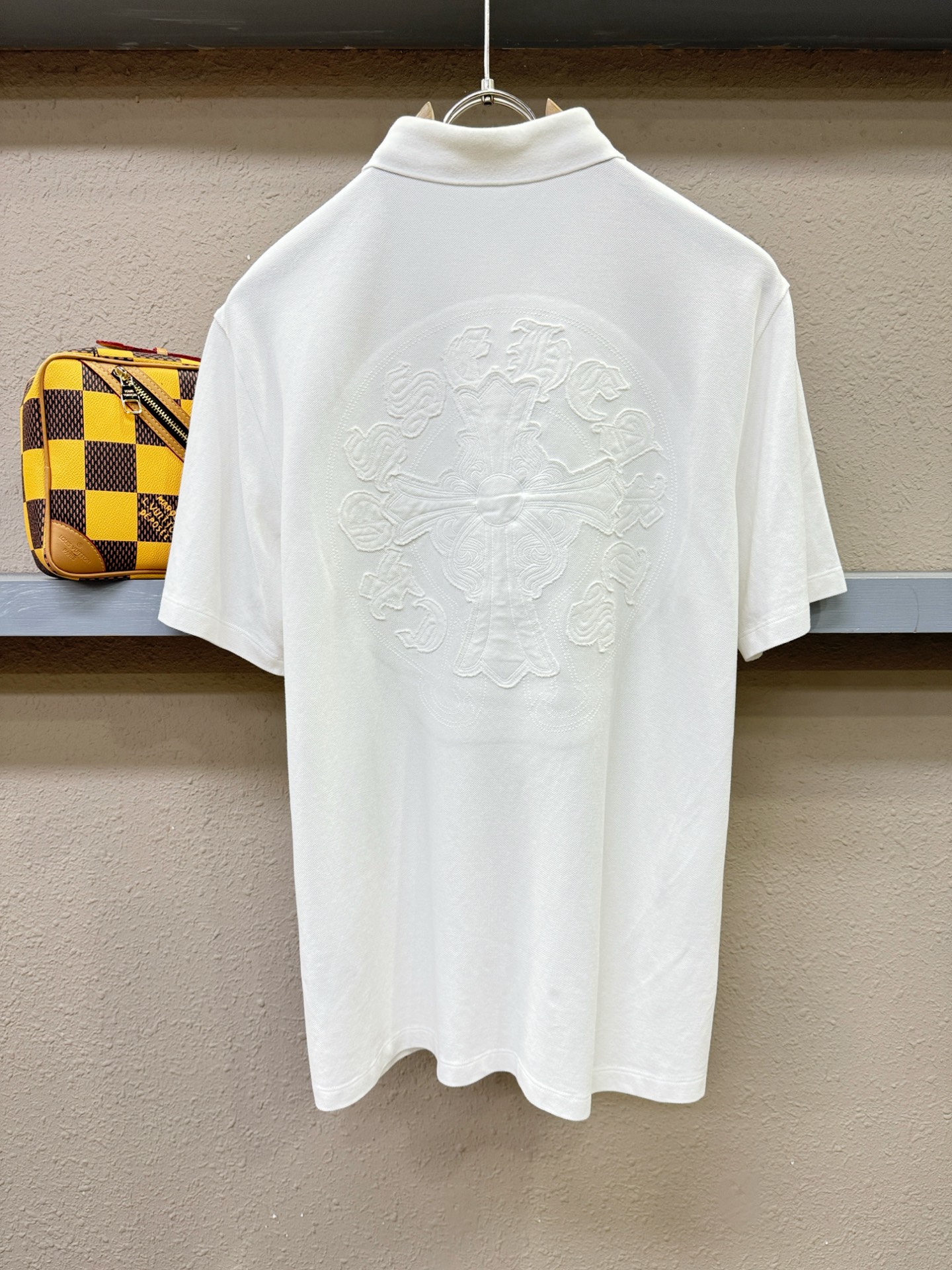 CHROME HEARTS 克罗心  2025官方春夏新款 专柜同步上市 男士翻领短袖POLO衫，高端主