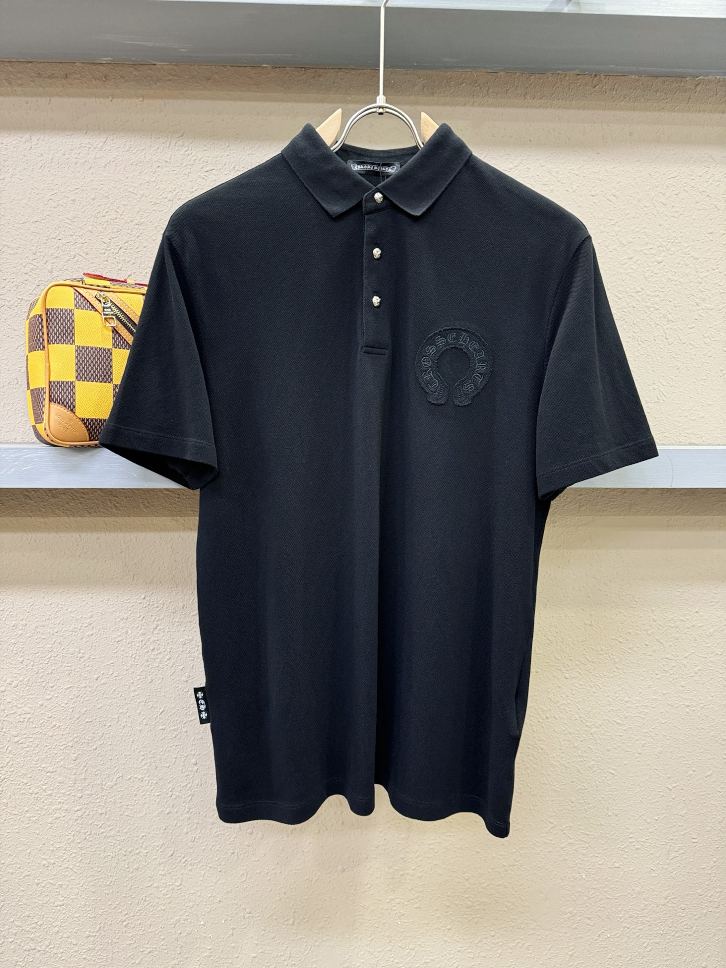 CHROME HEARTS 克罗心  2025官方春夏新款 专柜同步上市 男士翻领短袖POLO衫，高端主