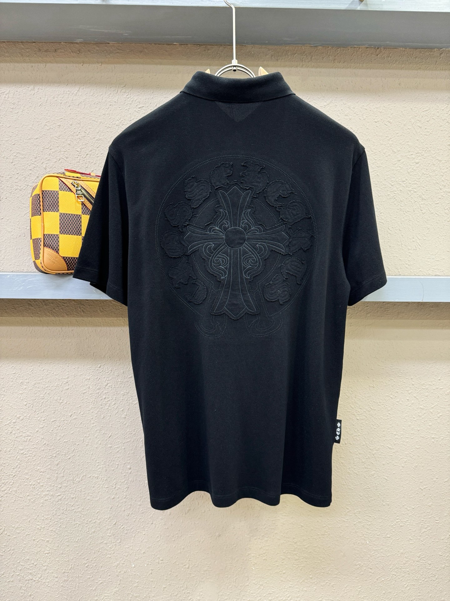 CHROME HEARTS 克罗心  2025官方春夏新款 专柜同步上市 男士翻领短袖POLO衫，高端主