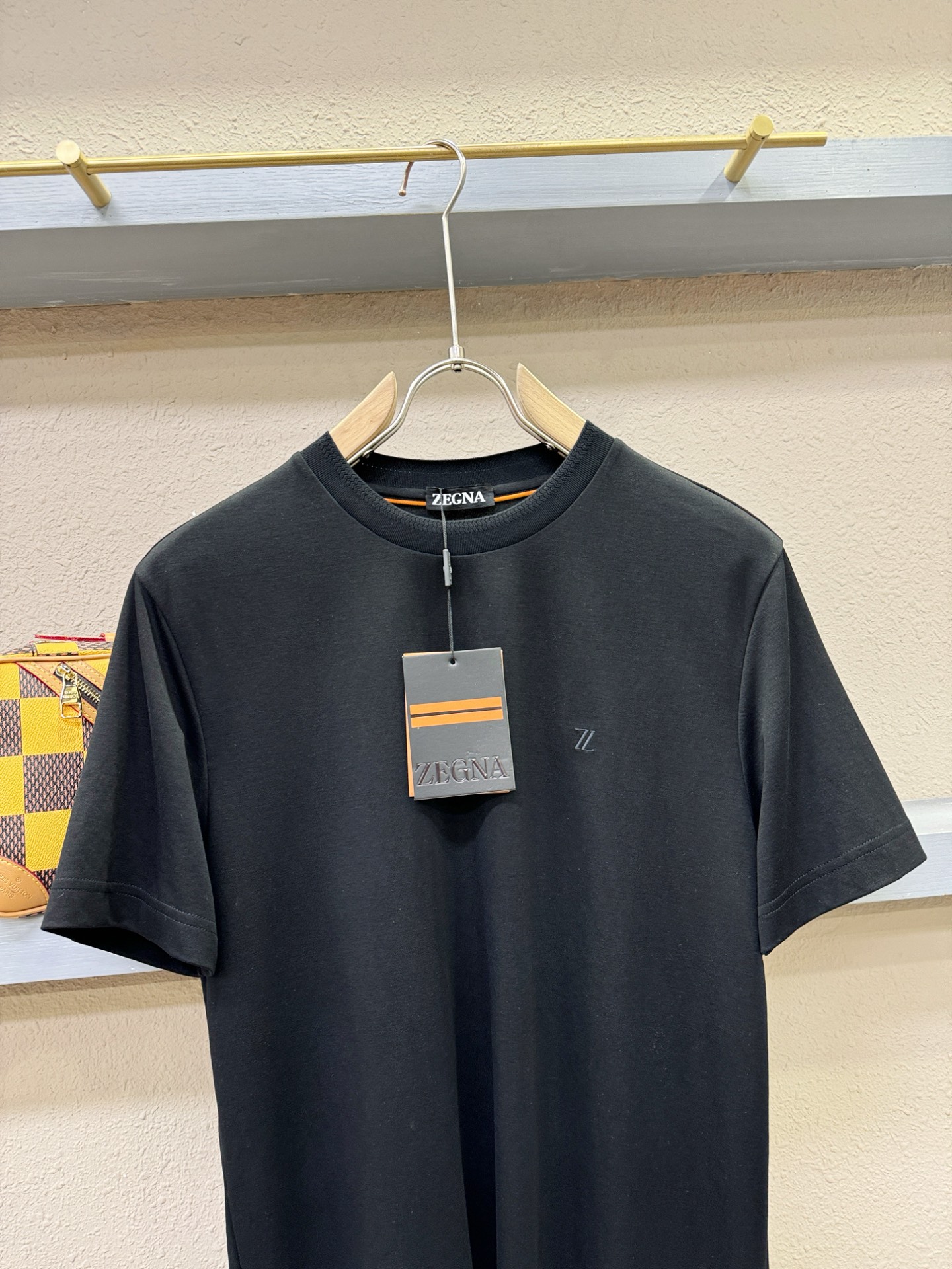 (最大可穿240斤) Ermenegildo Zeg*a杰*亚 2025春夏新款短袖T恤！走秀图案时尚休