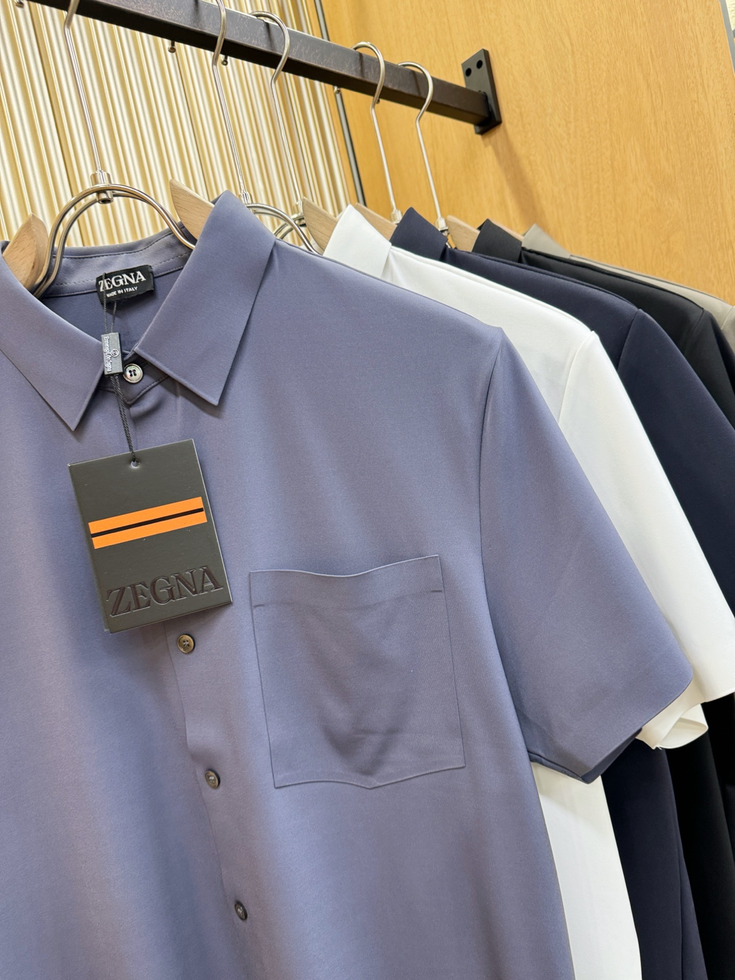 Ermenegildo Zeg*a杰*亚 2025 新款衬衫，贸易公司渠道稀出，领先官网发售！经典休闲衬