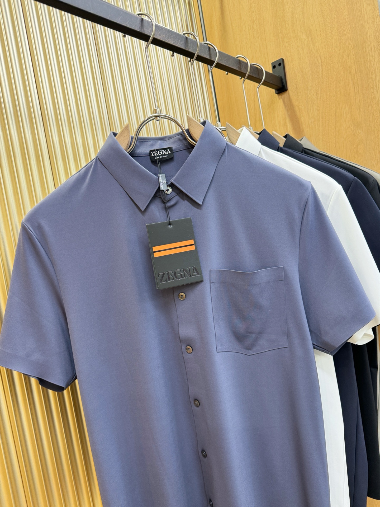 Ermenegildo Zeg*a杰*亚 2025 新款衬衫，贸易公司渠道稀出，领先官网发售！经典休闲衬