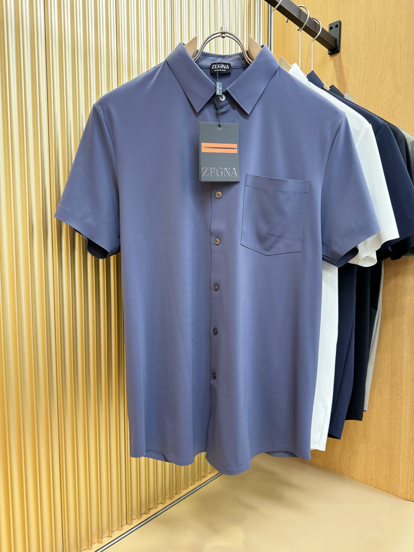 Ermenegildo Zeg*a杰*亚 2025 新款衬衫，贸易公司渠道稀出，领先官网发售！经典休闲衬